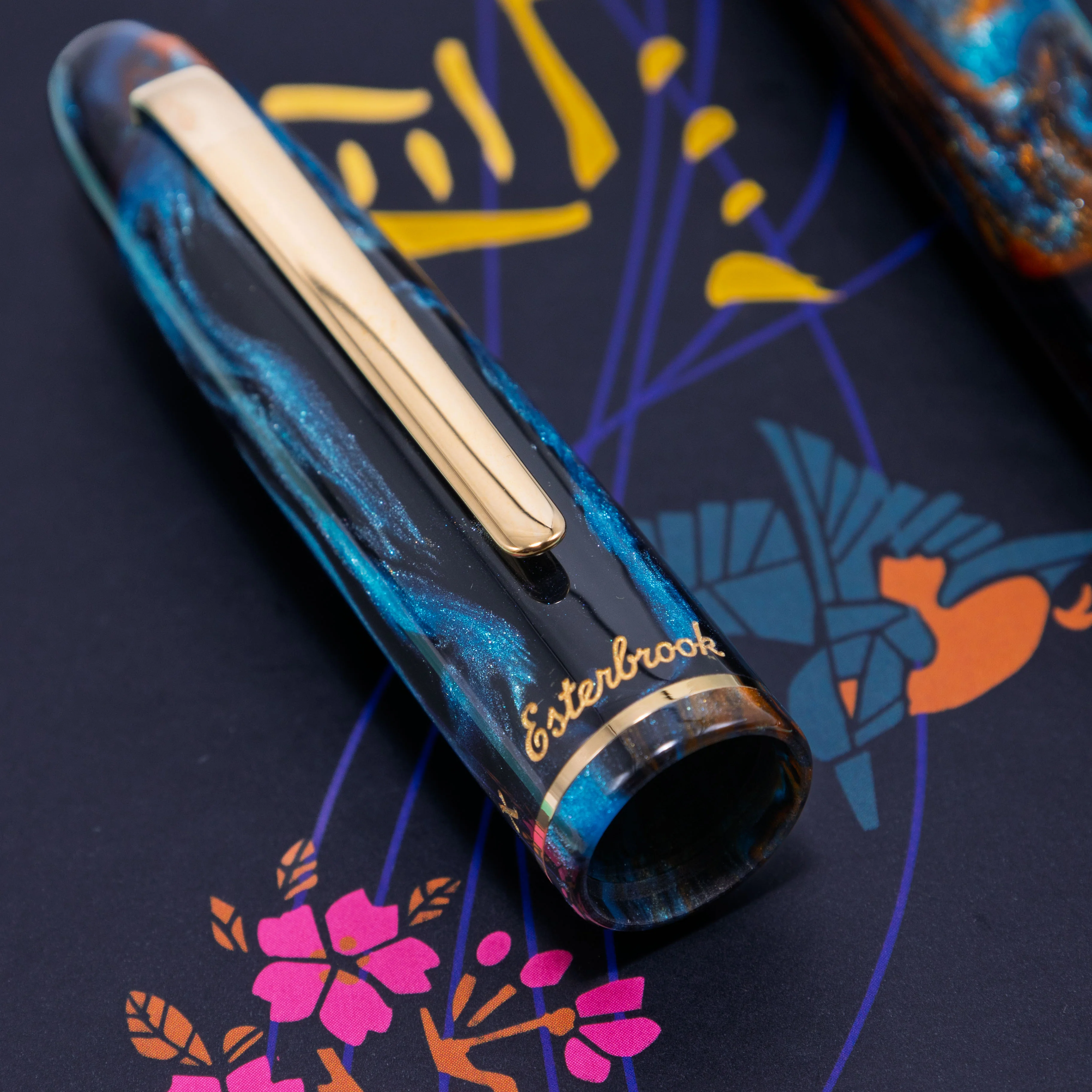Kachofugetsu - Kingfisher Fountain Pen BUNGUBOX x Esterbrook - Image 14