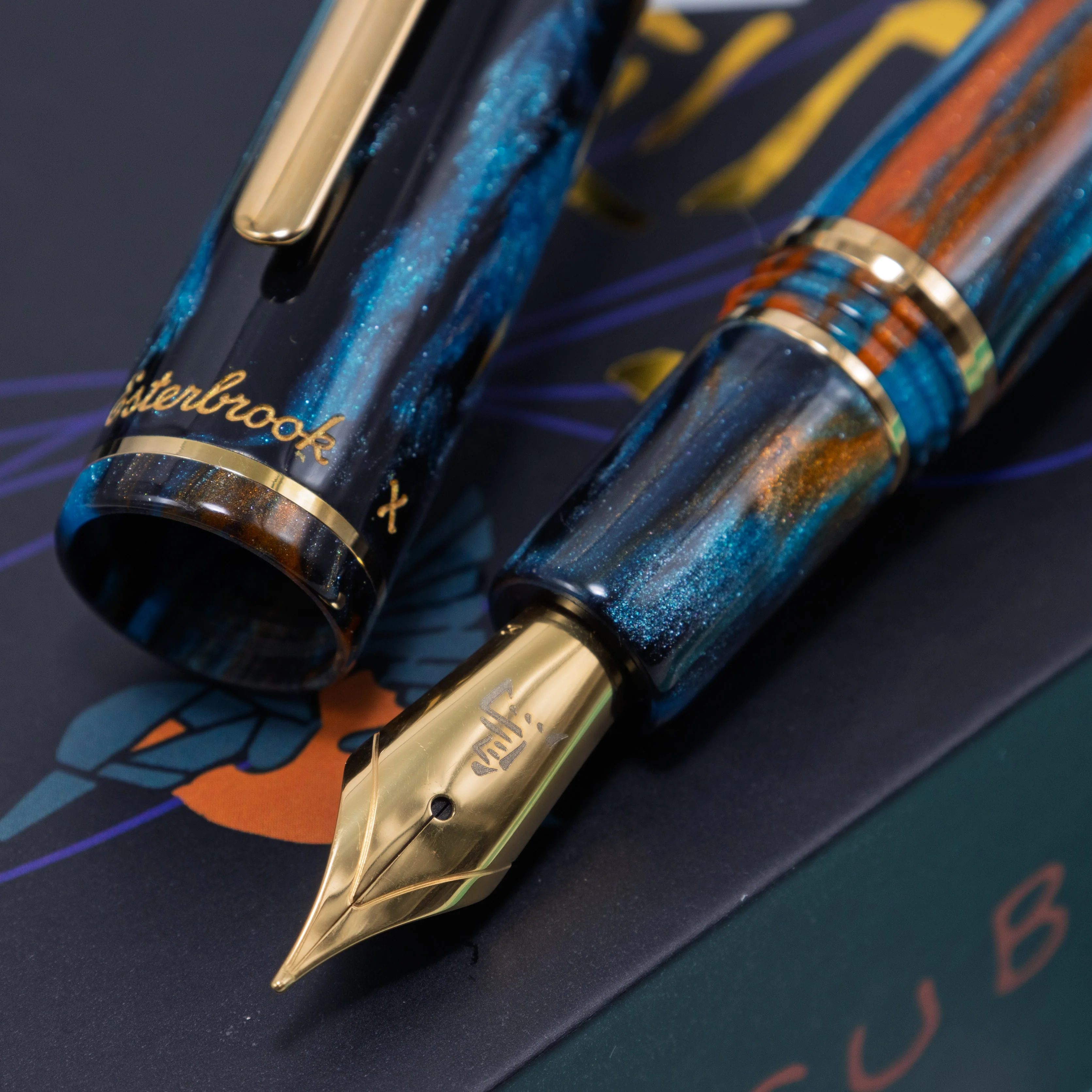 Kachofugetsu - Kingfisher Fountain Pen BUNGUBOX x Esterbrook - Image 16