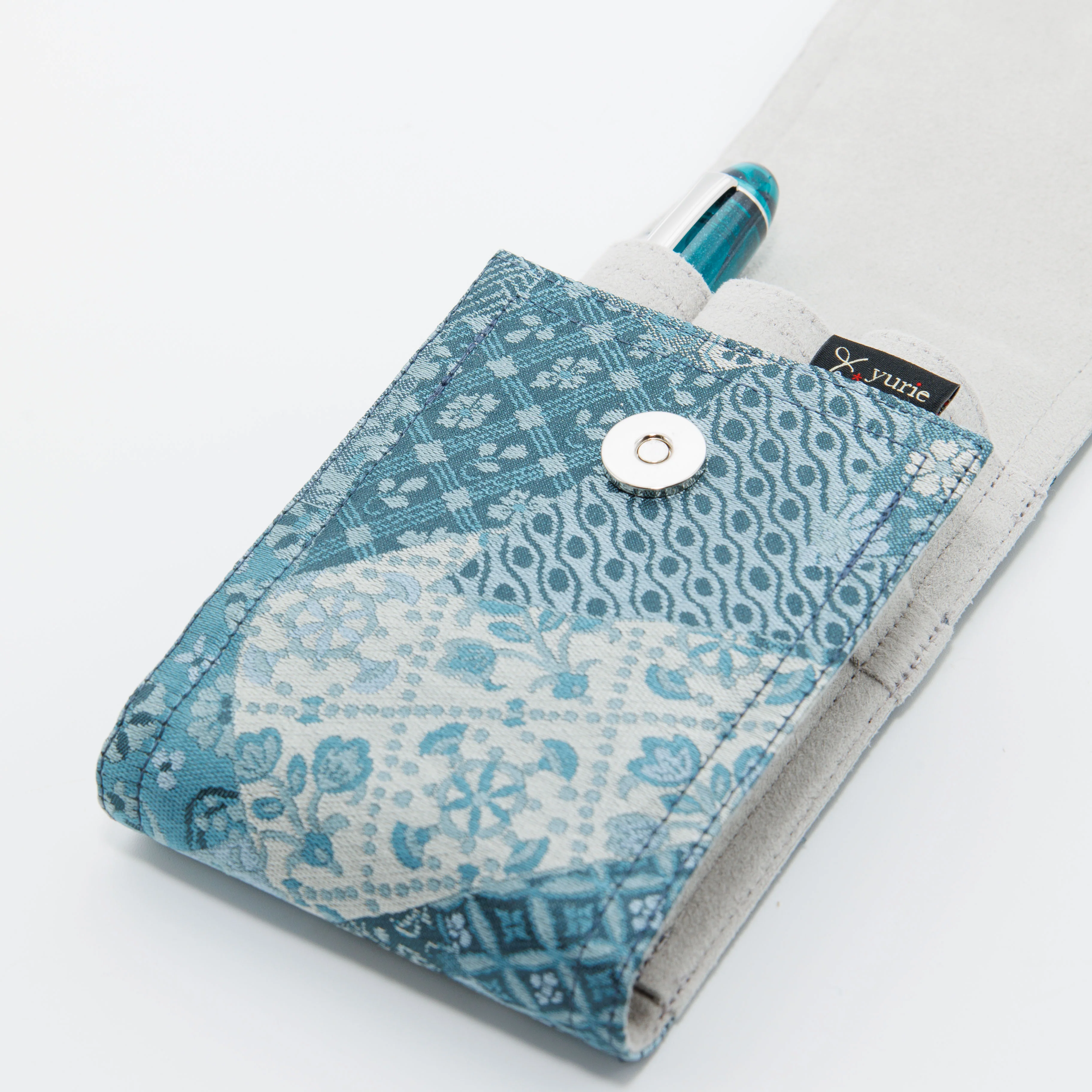 Blue Kaleidoscope 3 pen case, BUNGUBOX x yurie - Image 4