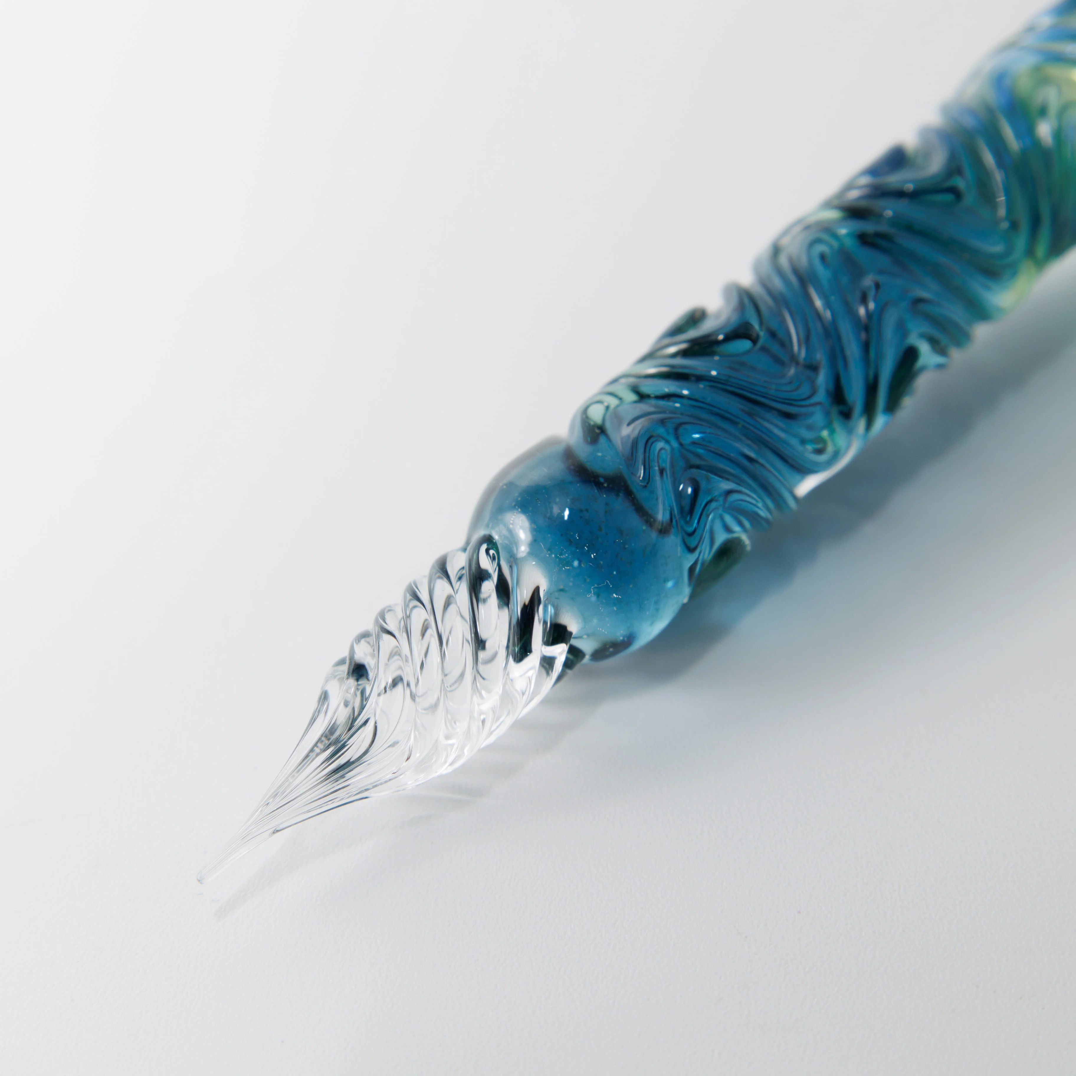 Blue Marine swell glass pen, BUNGUBOX x Synchronicity Glass Art - Image 10