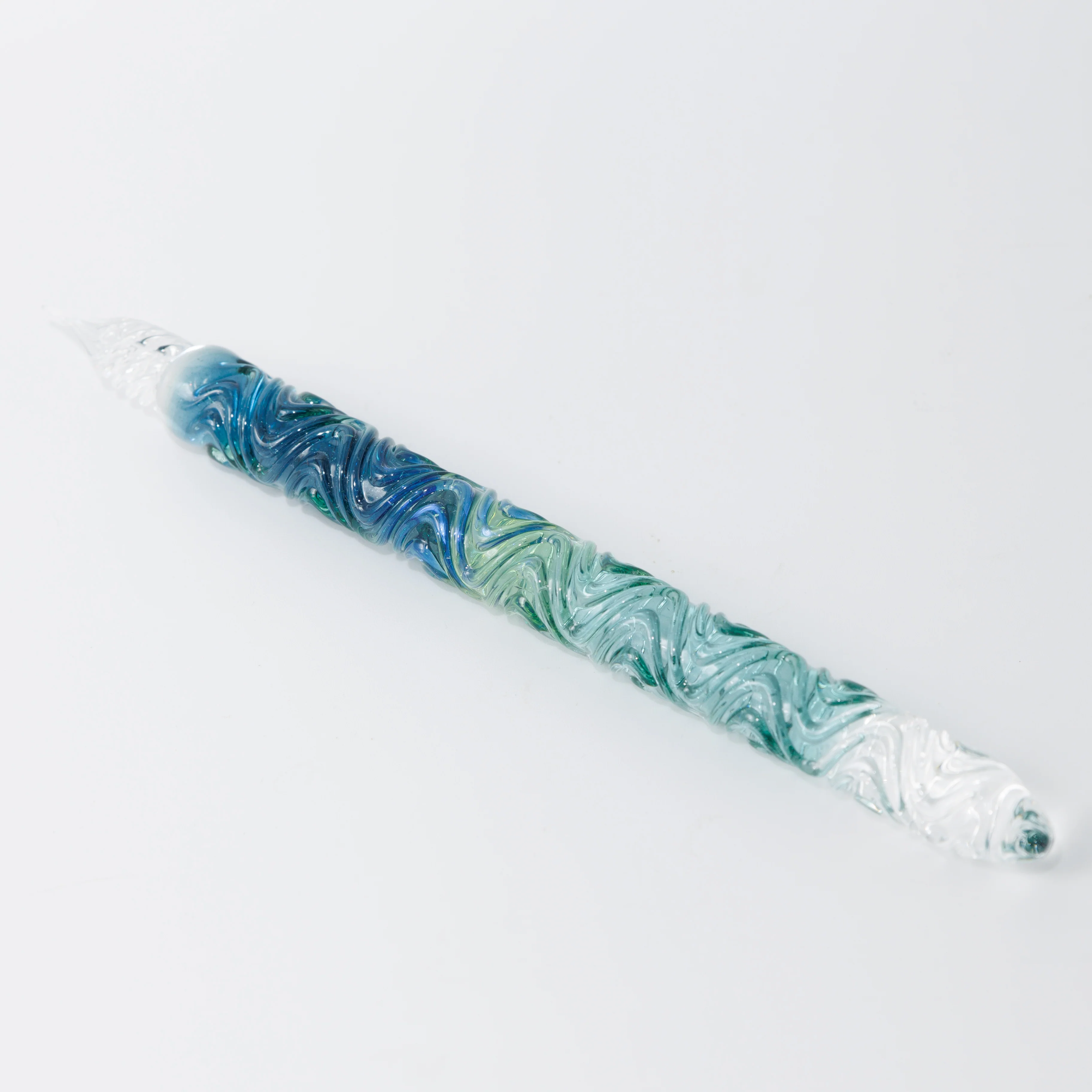 Blue Marine swell glass pen, BUNGUBOX x Synchronicity Glass Art - Image 13