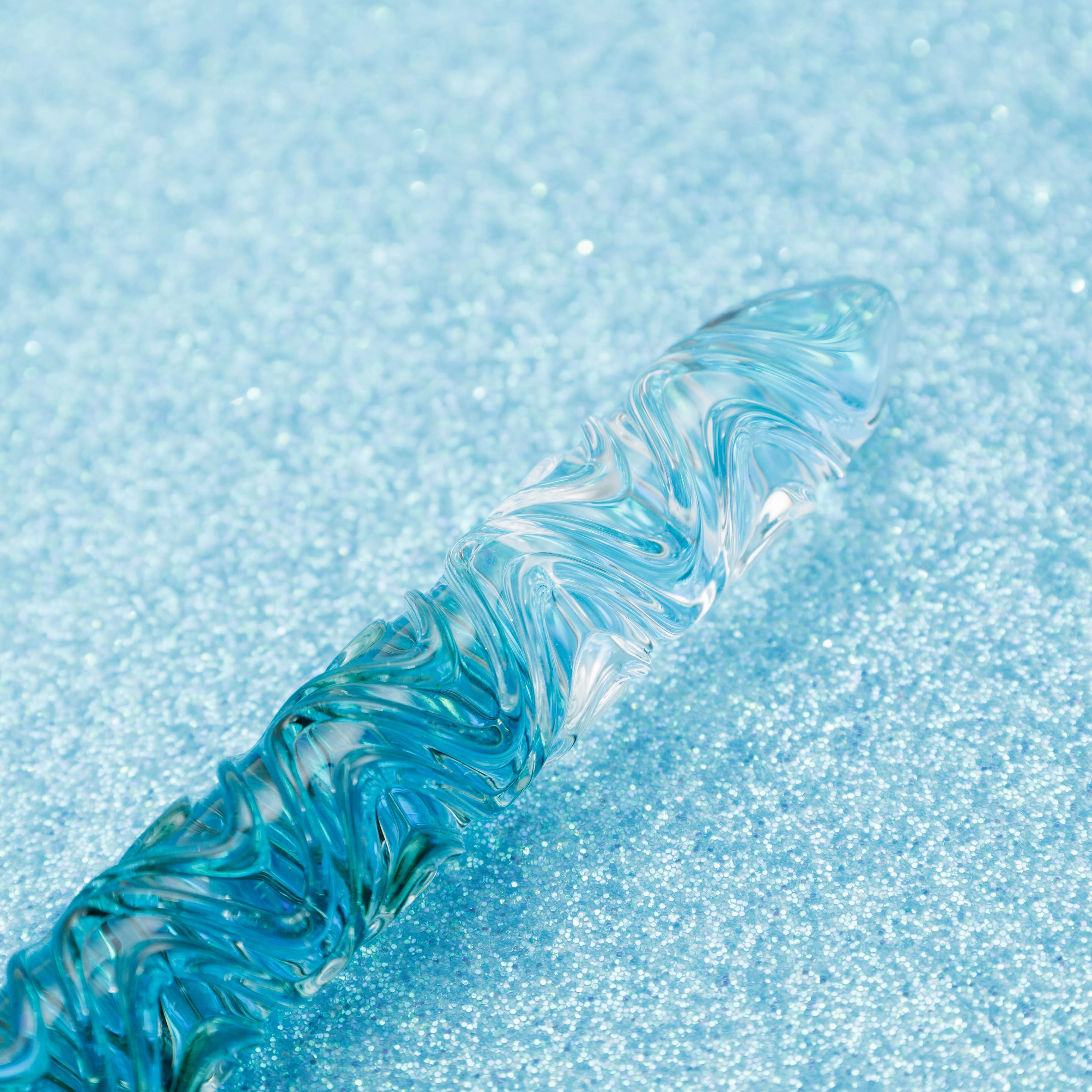 Blue Marine swell glass pen, BUNGUBOX x Synchronicity Glass Art - Image 6