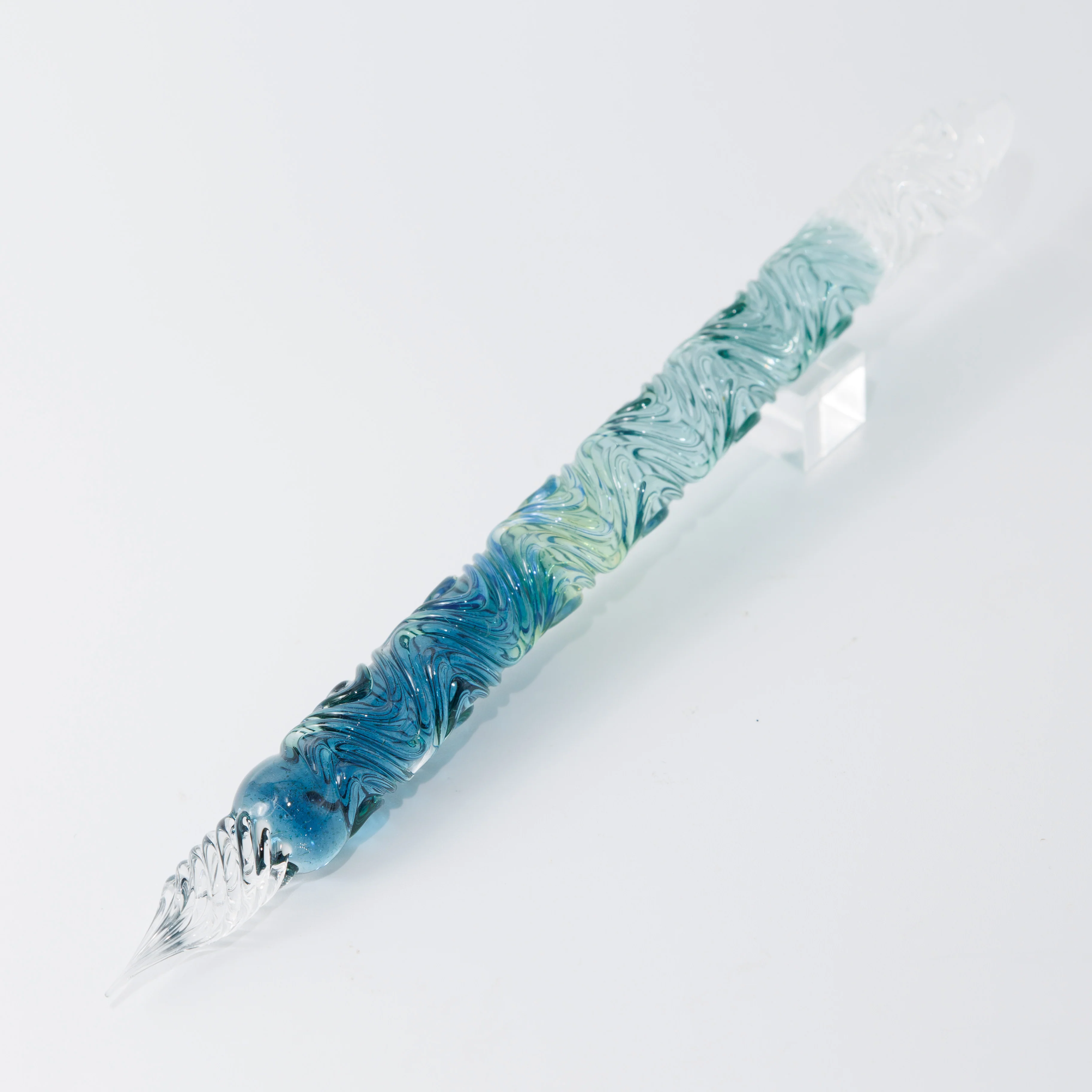 Blue Marine swell glass pen, BUNGUBOX x Synchronicity Glass Art - Image 8