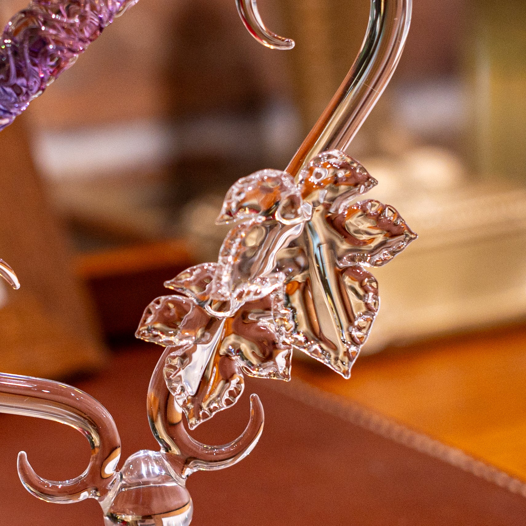 Ivy Leaf Pen Stand for Glass Pen, BUNGUBOX x Glass Studio Adhoc - Image 3