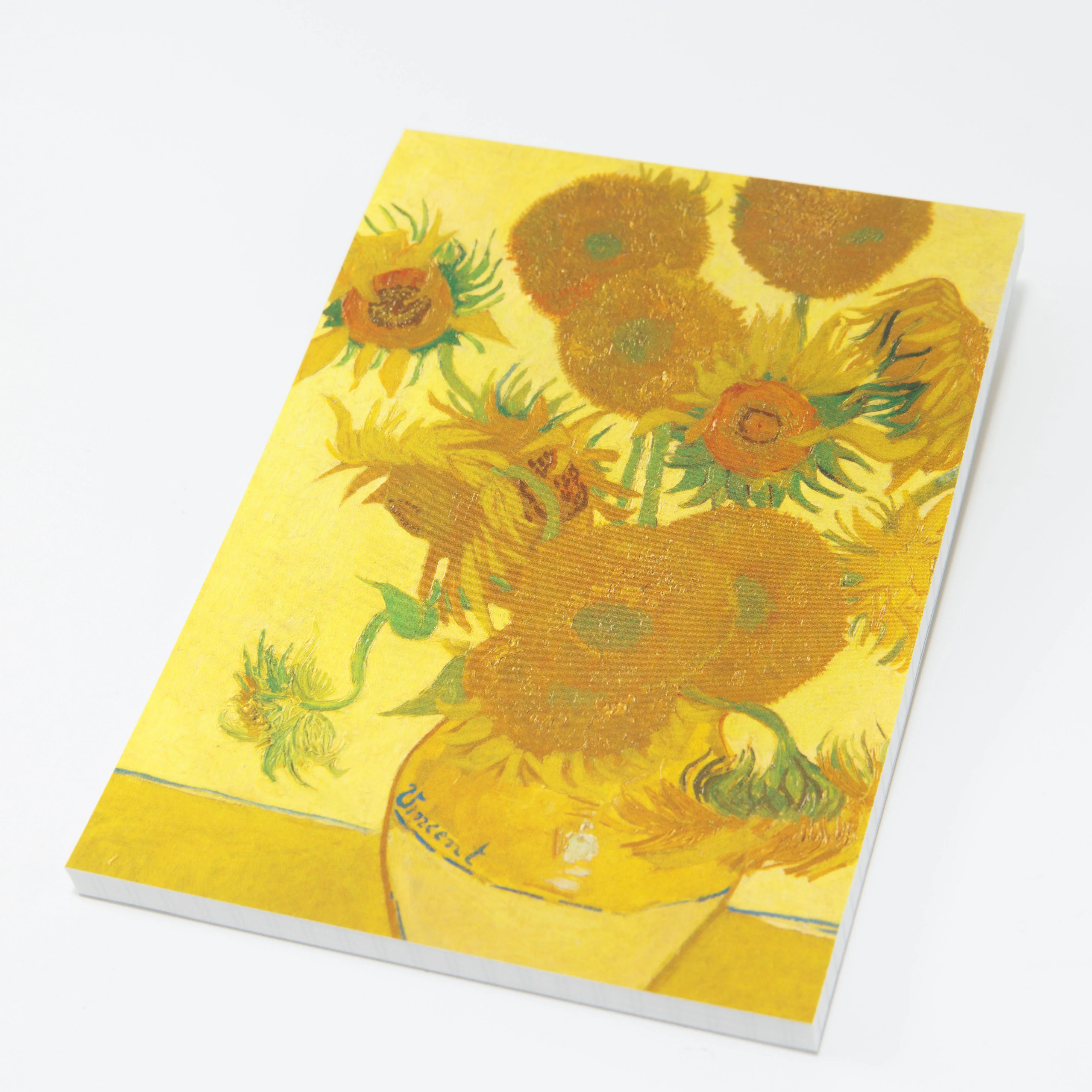 Sunflowers of Arles at Night Bumpy Memo Pad for Fountain Pens - Image 3