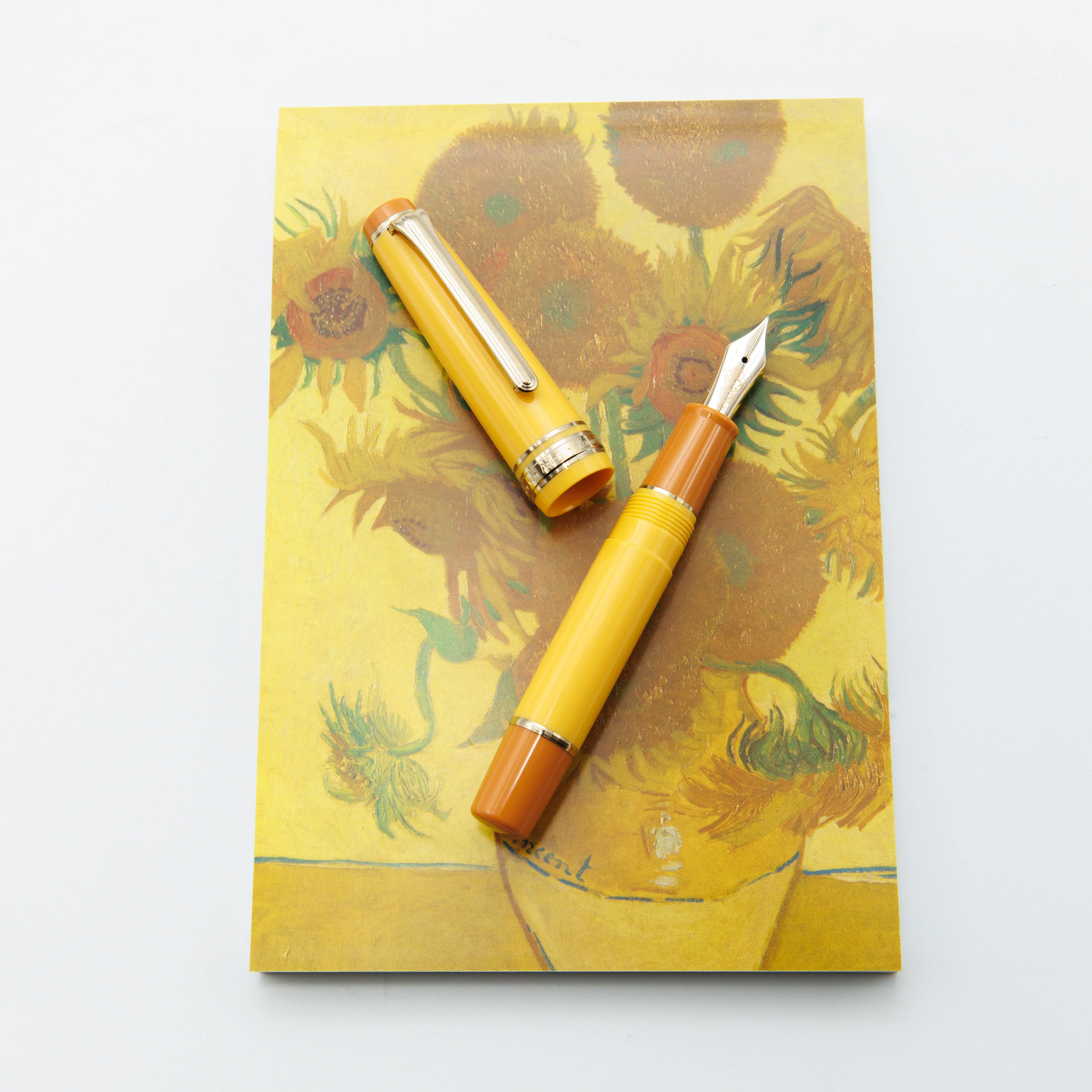Sunflowers of Arles at Night Bumpy Memo Pad for Fountain Pens - Image 4
