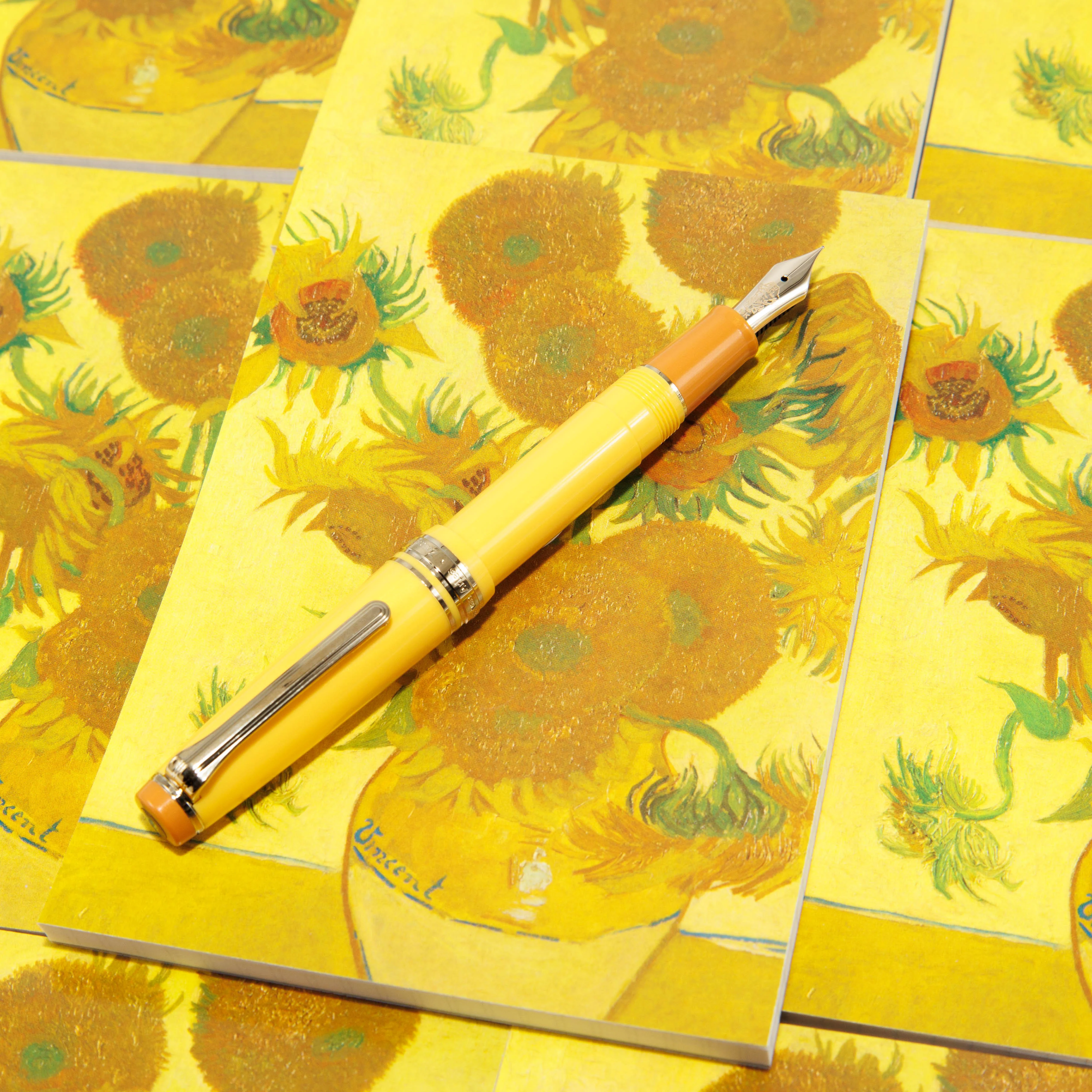 Sunflowers of Arles at Night Bumpy Memo Pad for Fountain Pens - Image 7