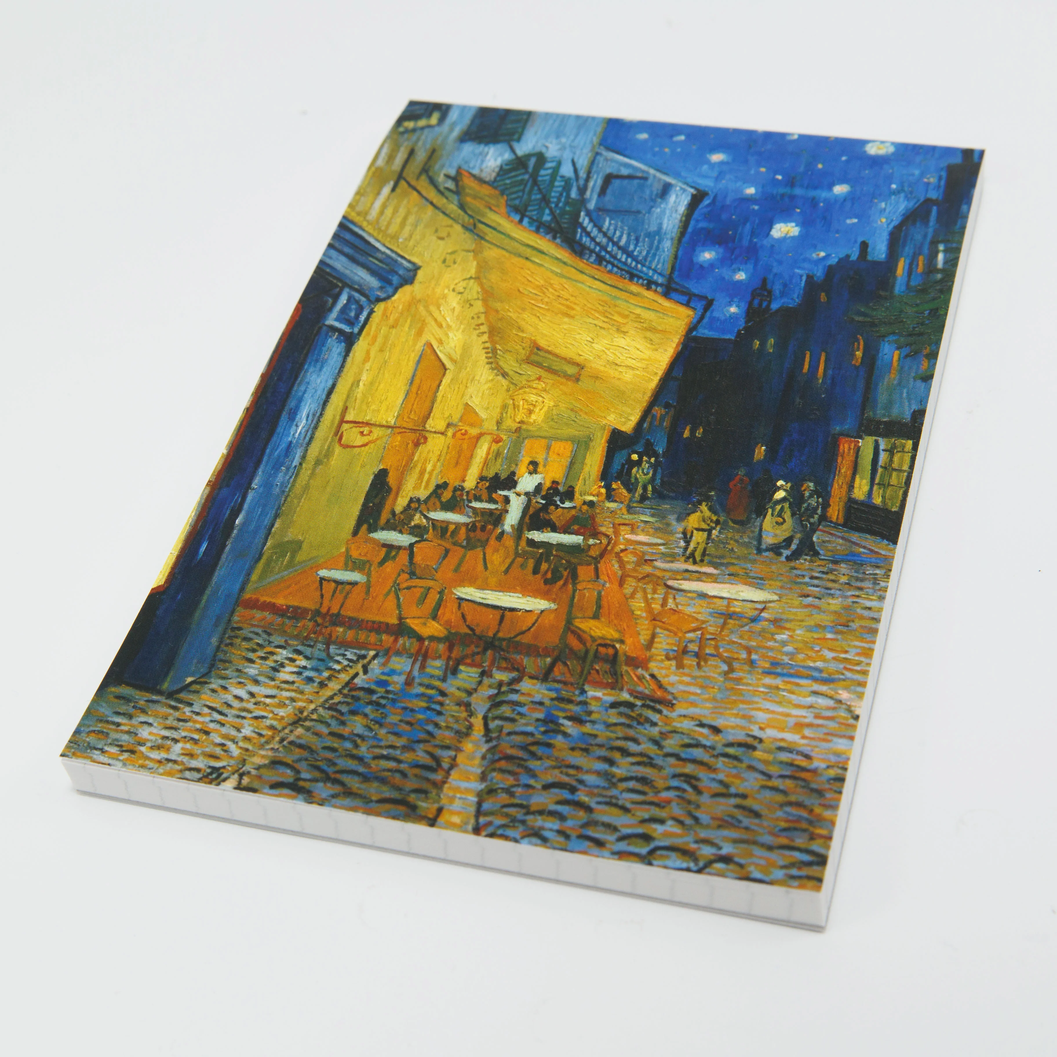 Café Terrace at Night Bumpy Memo Pad for Fountain Pens - Image 4
