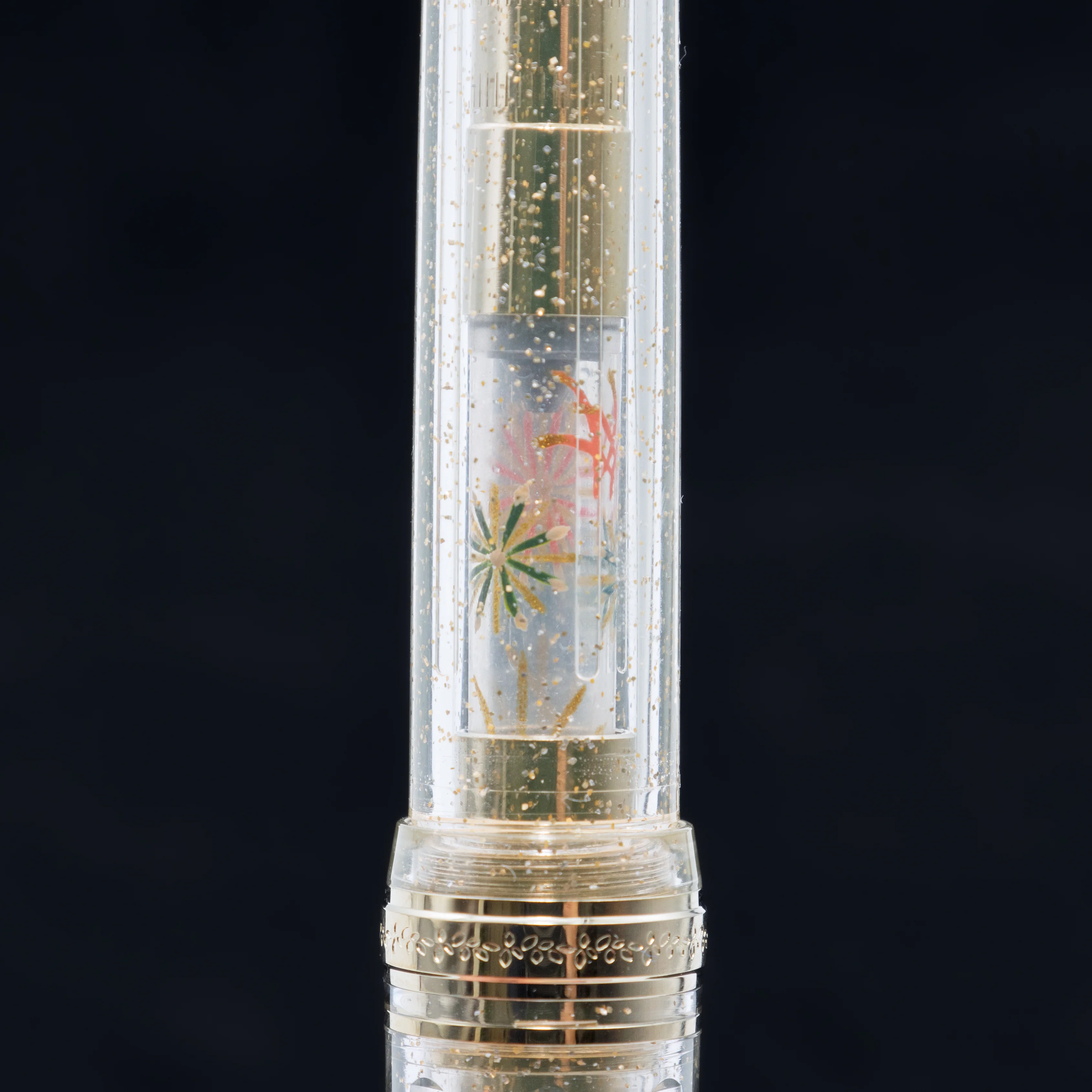 Fireworks, Wajima full Makie gold converter for Sailor pens - Image 5