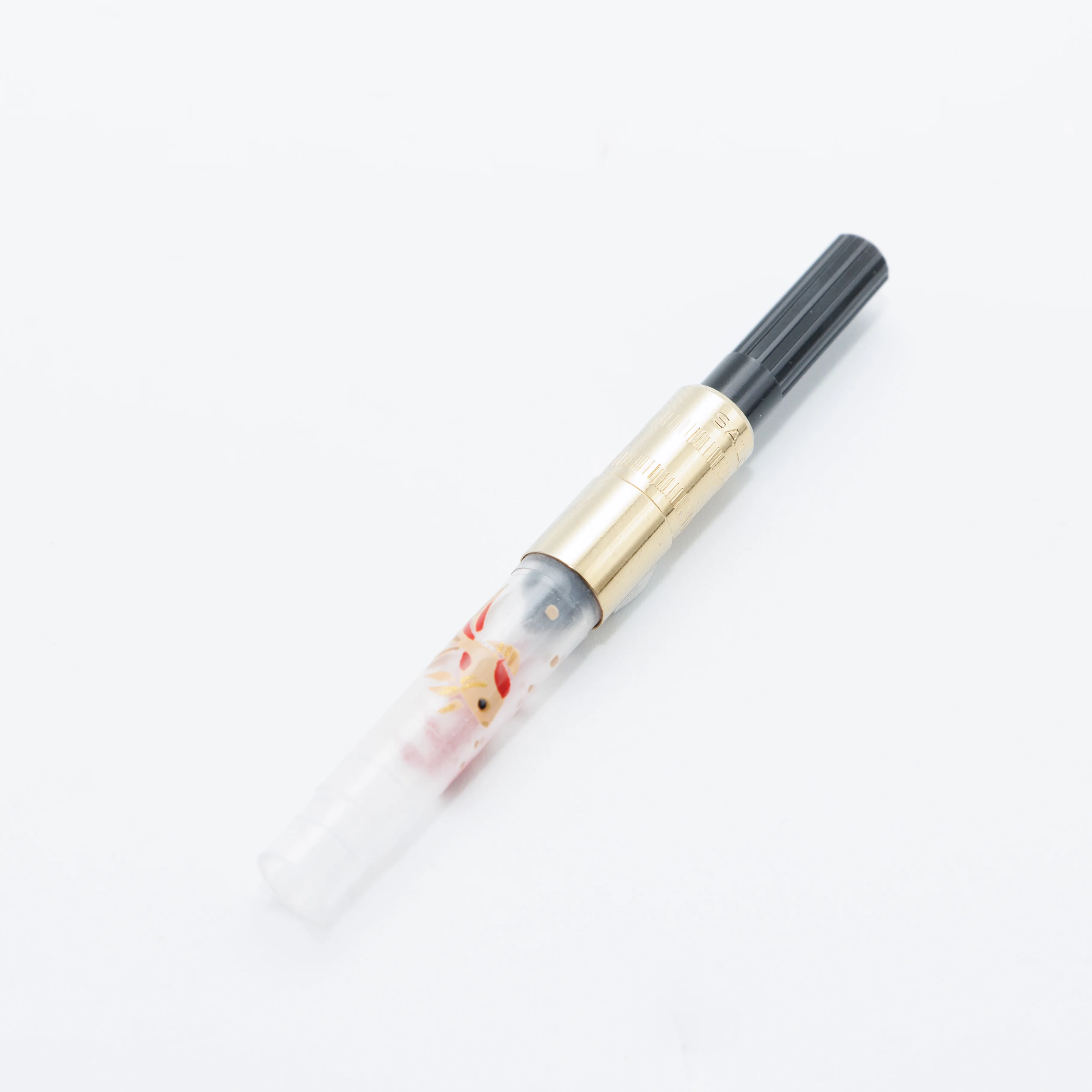 Goldfish, Wajima full Makie gold converter for Sailor pens - Image 6
