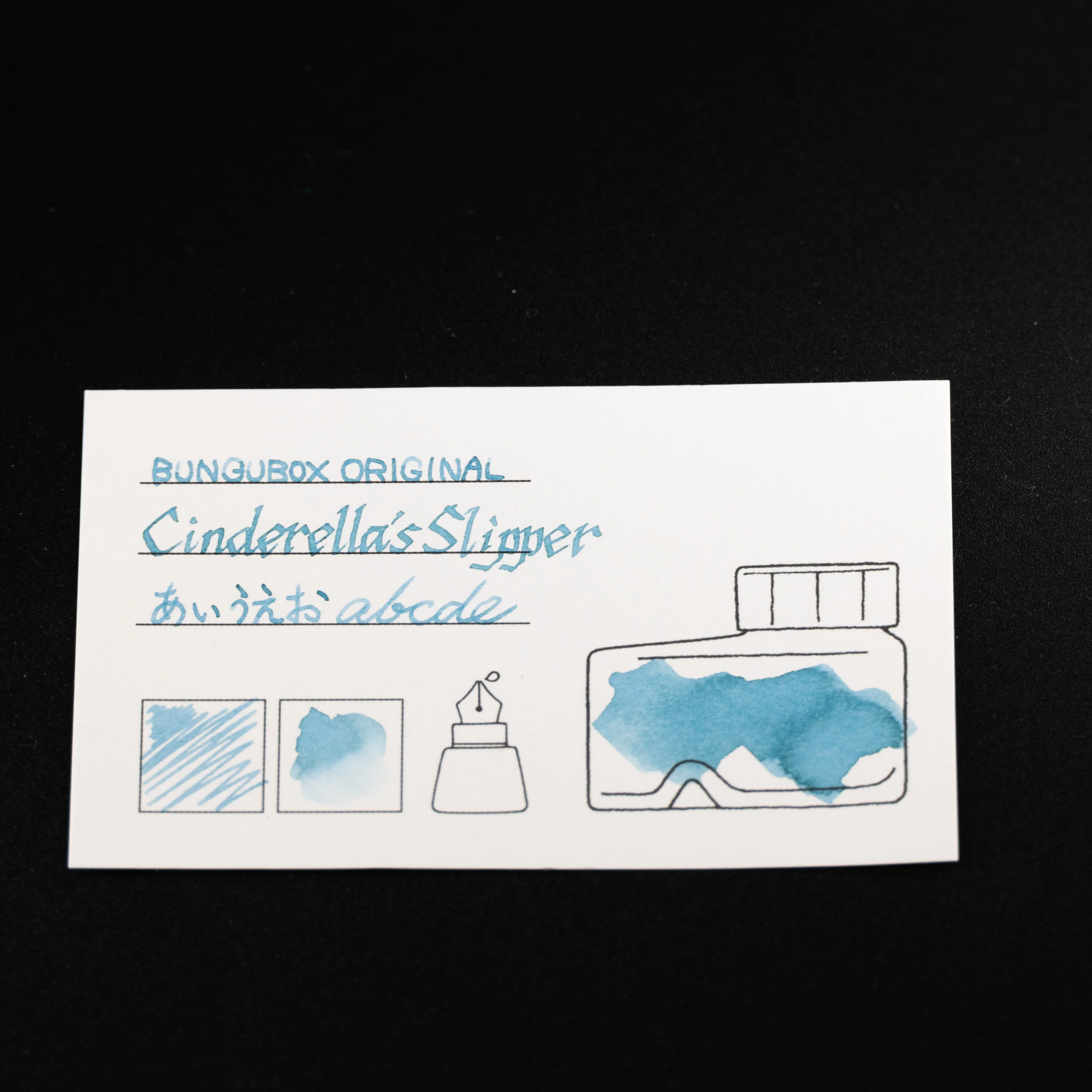 Ink tells more Ink Sample Cards (blues) - Image 13