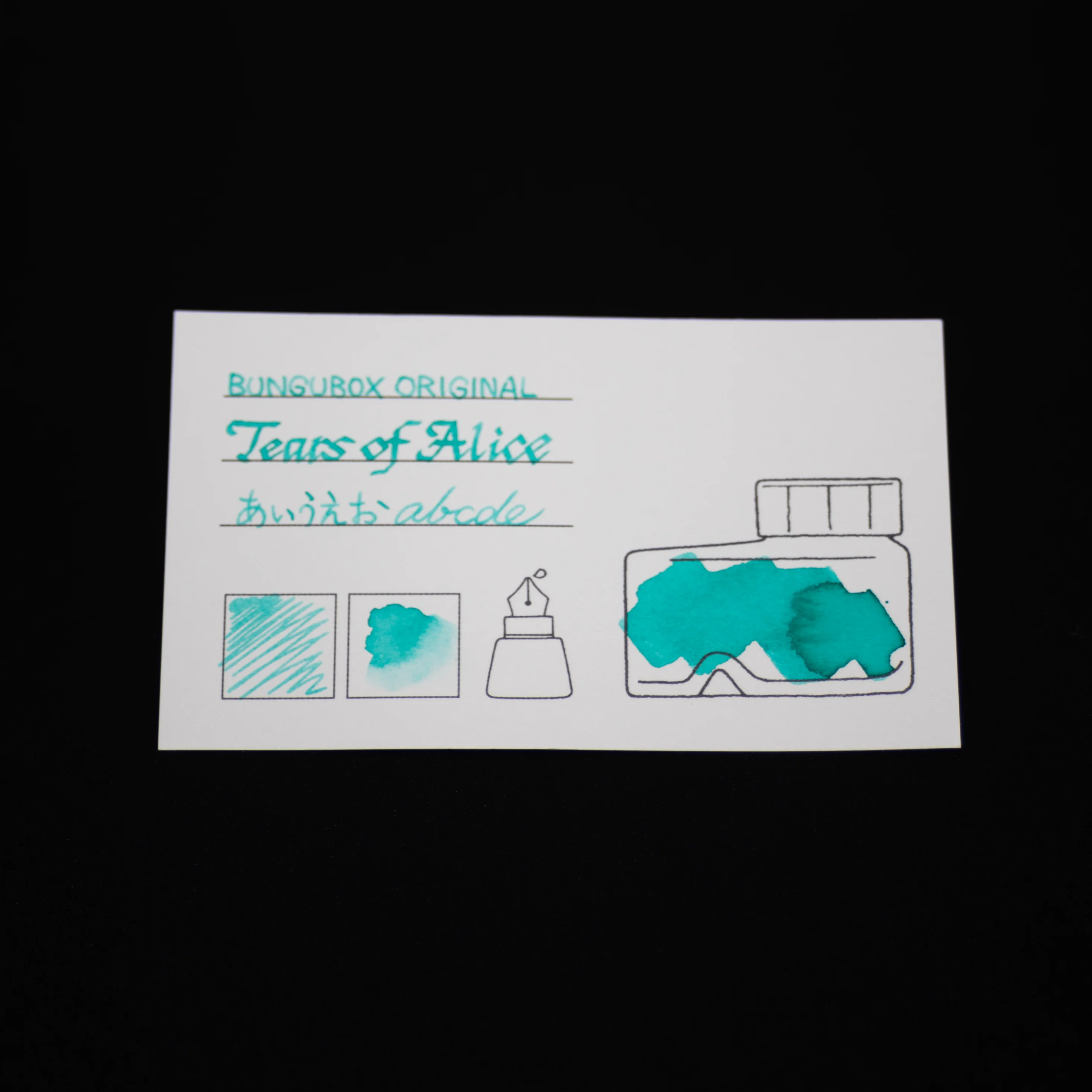 Ink tells more Ink Sample Cards (Greens,Purples,Yellows) - Image 3