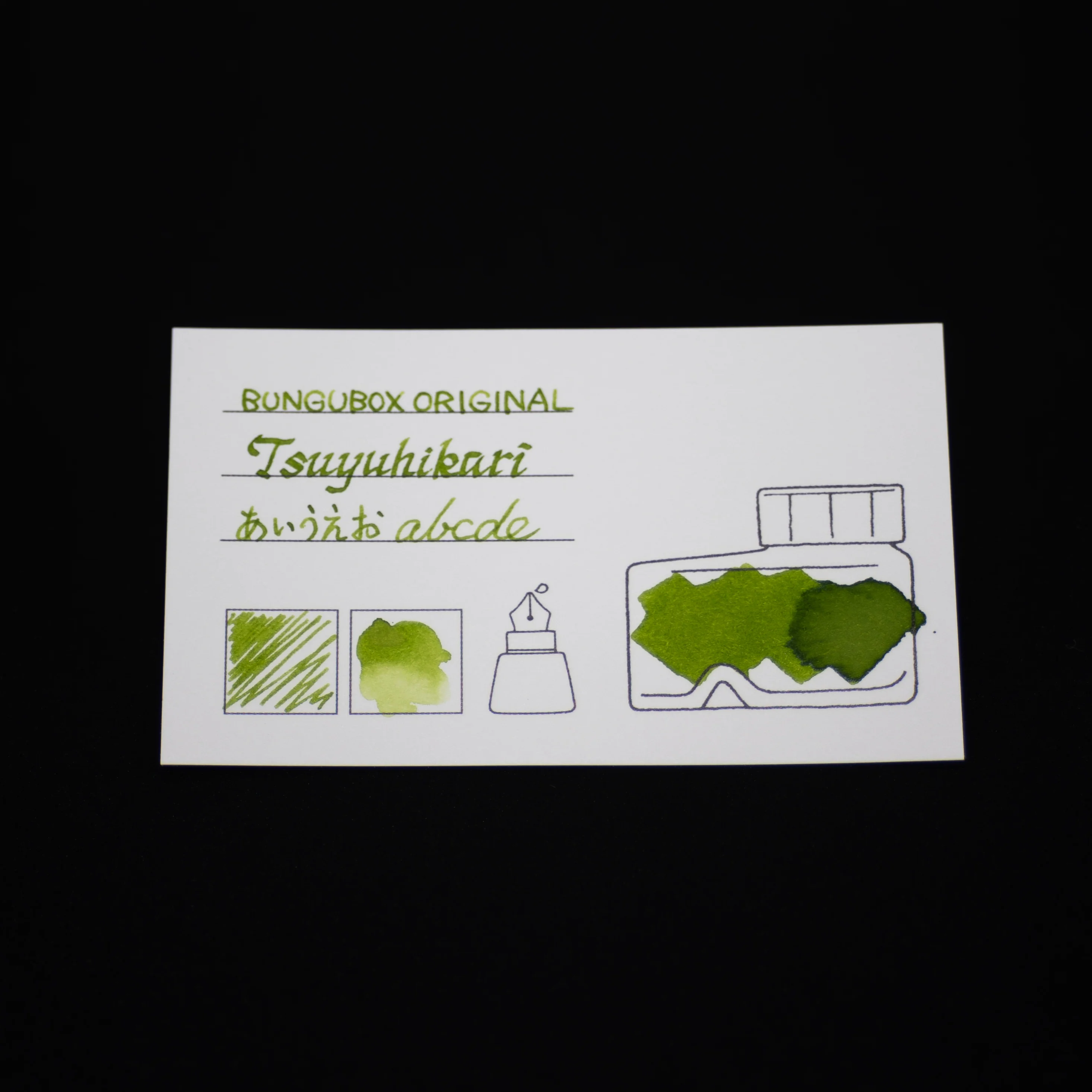 Ink tells more Ink Sample Cards (Greens,Purples,Yellows) - Image 5