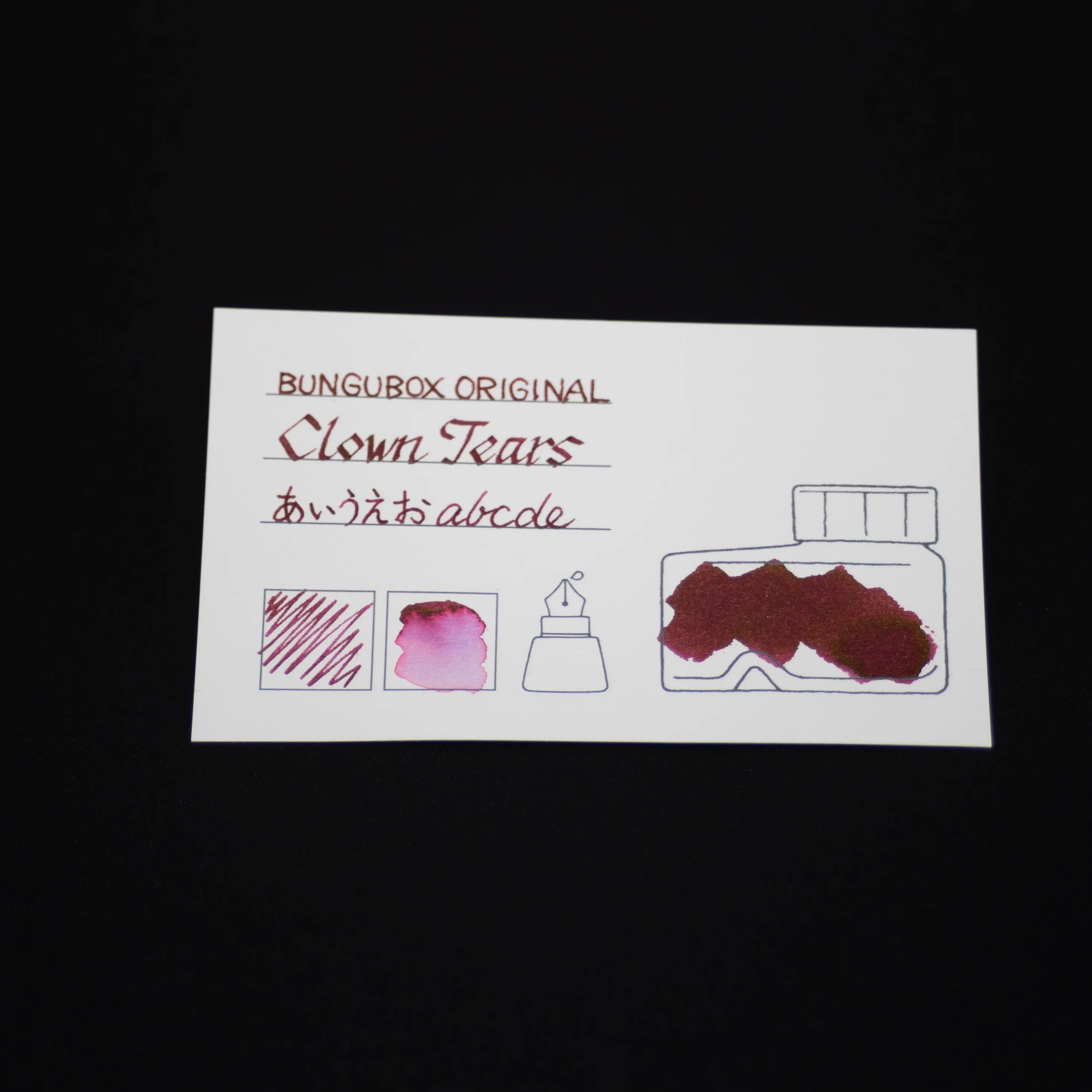 Ink tells more Ink Sample Cards (Reds,Browns,Iron Gall Inks, Pigment Inks) - Image 7