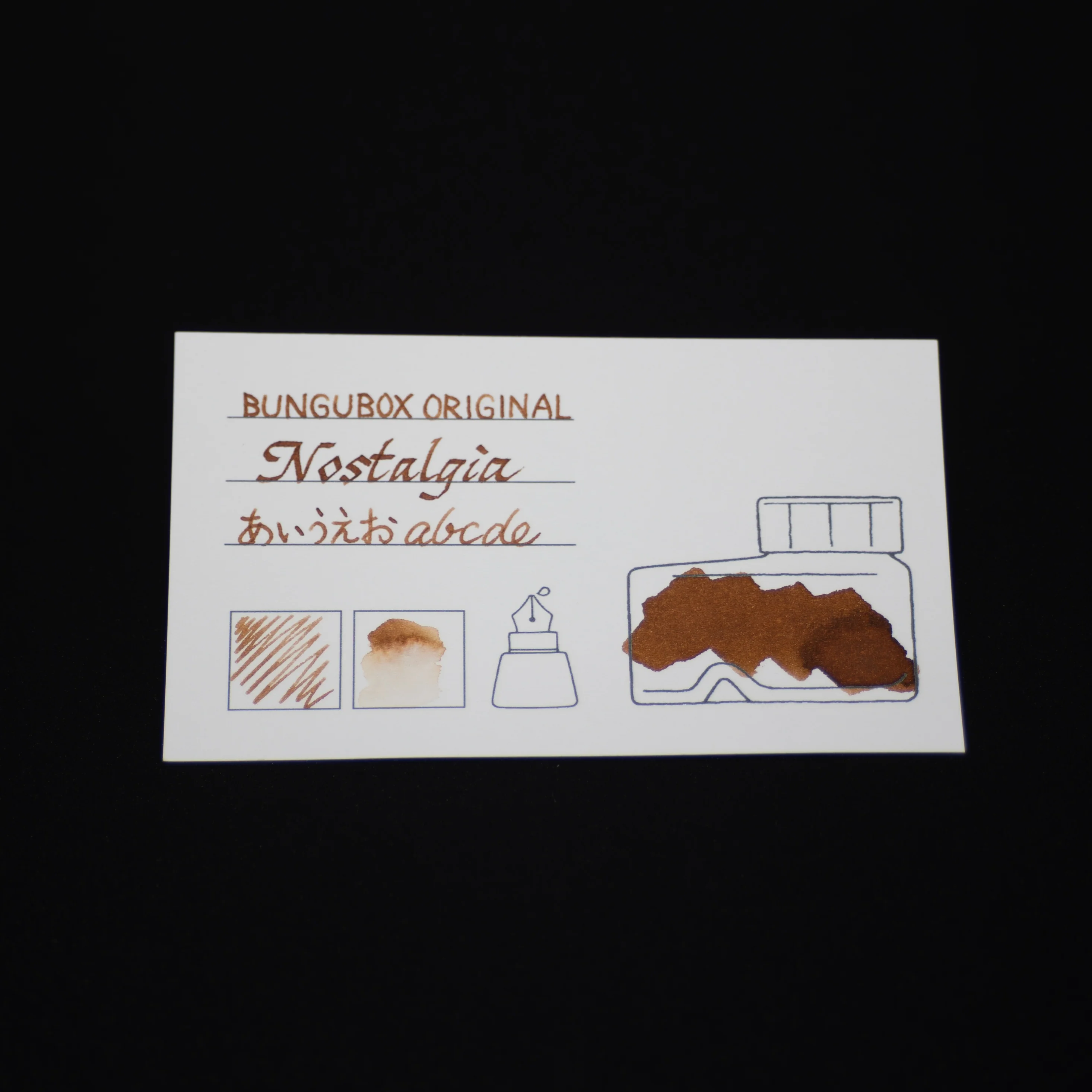 Ink tells more Ink Sample Cards (Reds,Browns,Iron Gall Inks, Pigment Inks) - Image 9