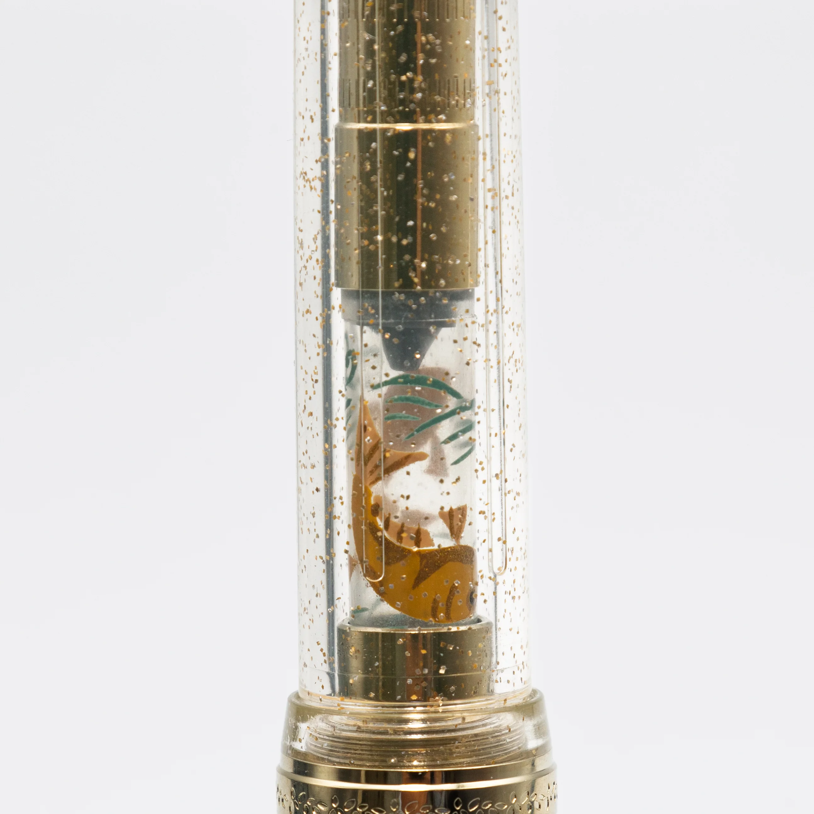 Carp, Wajima full Makie gold converter for Sailor pens - Image 4