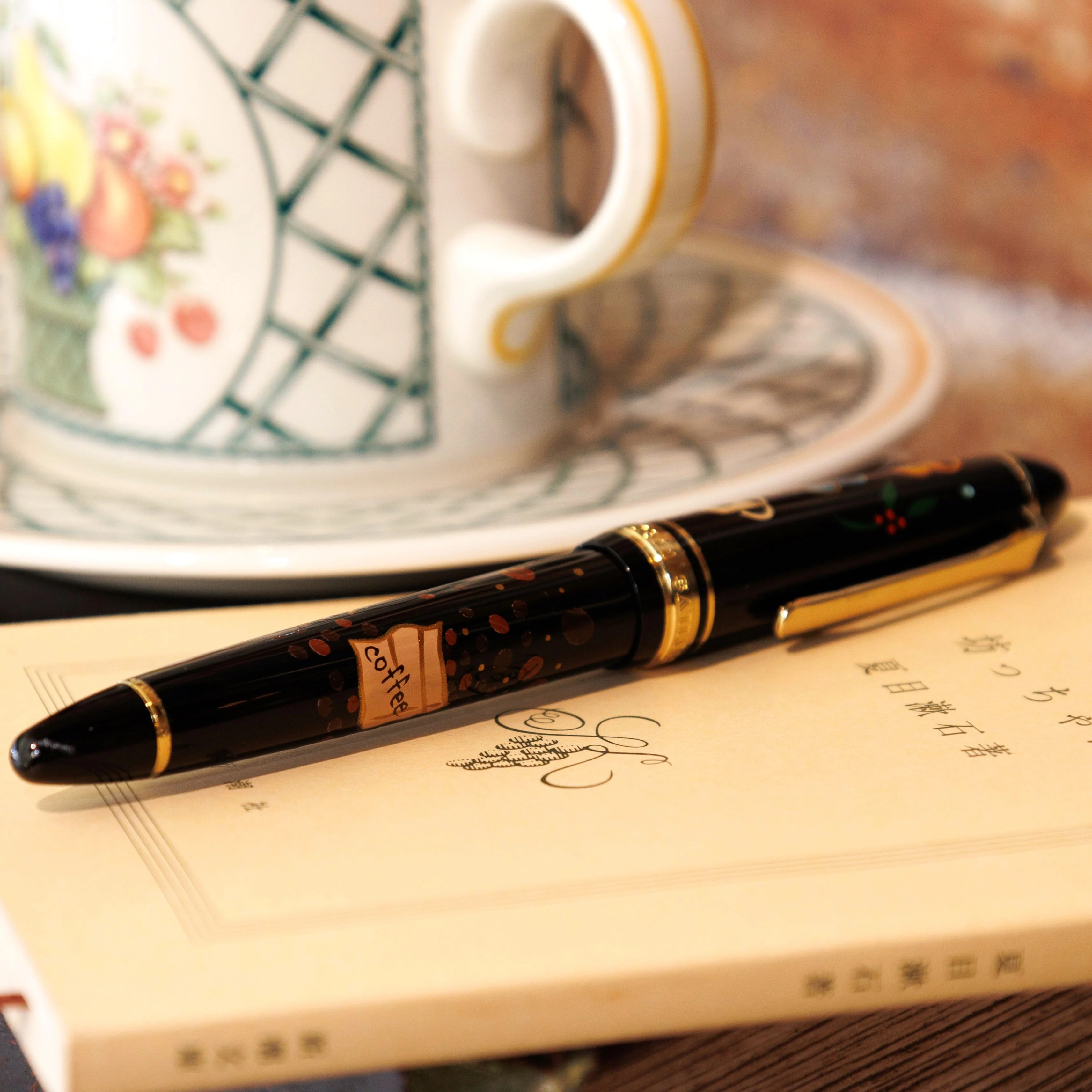 Quartier Latin Blend Wajima Makie fountain pen, Profit Light - Image 3