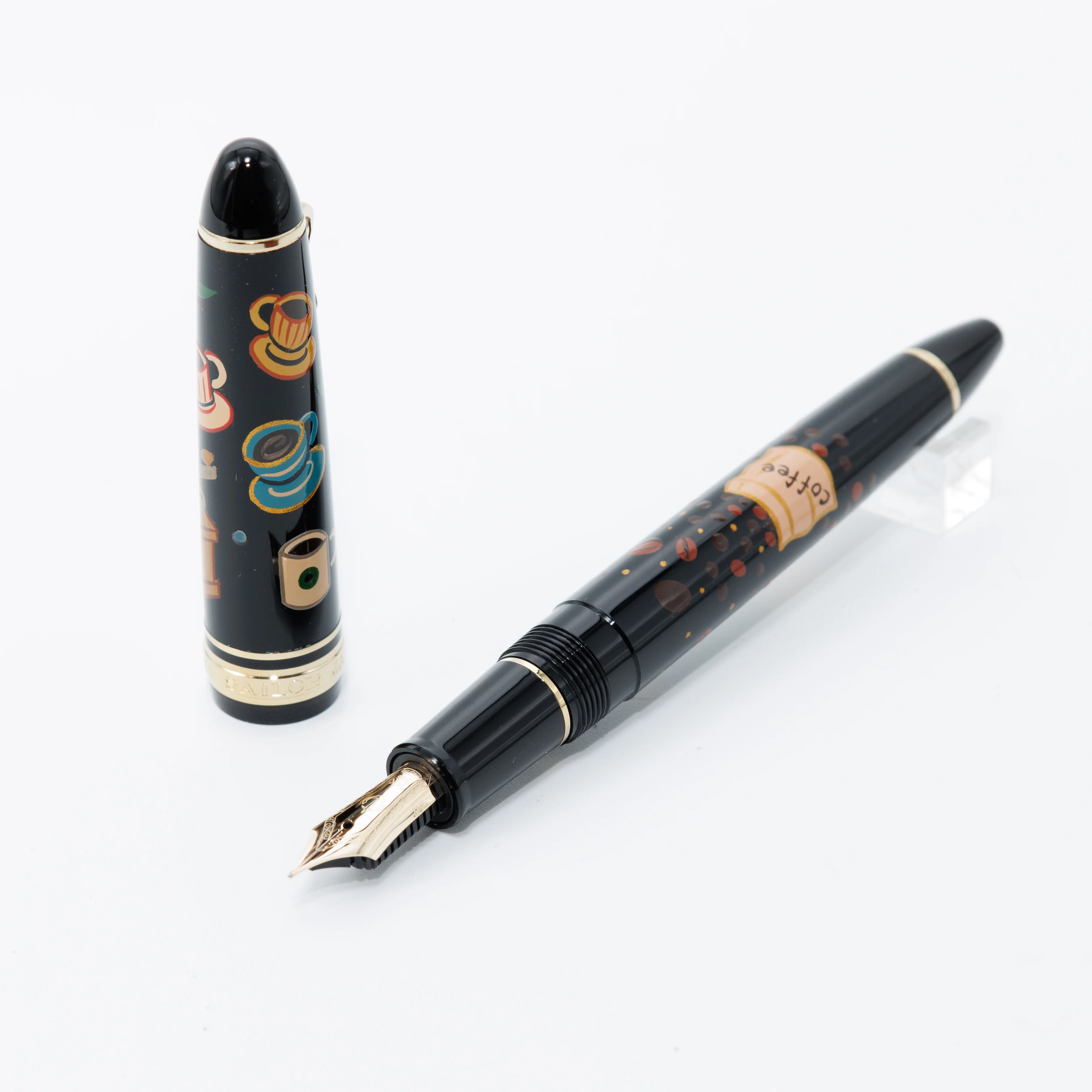 Quartier Latin Blend Wajima Makie fountain pen, Profit Light - Image 5
