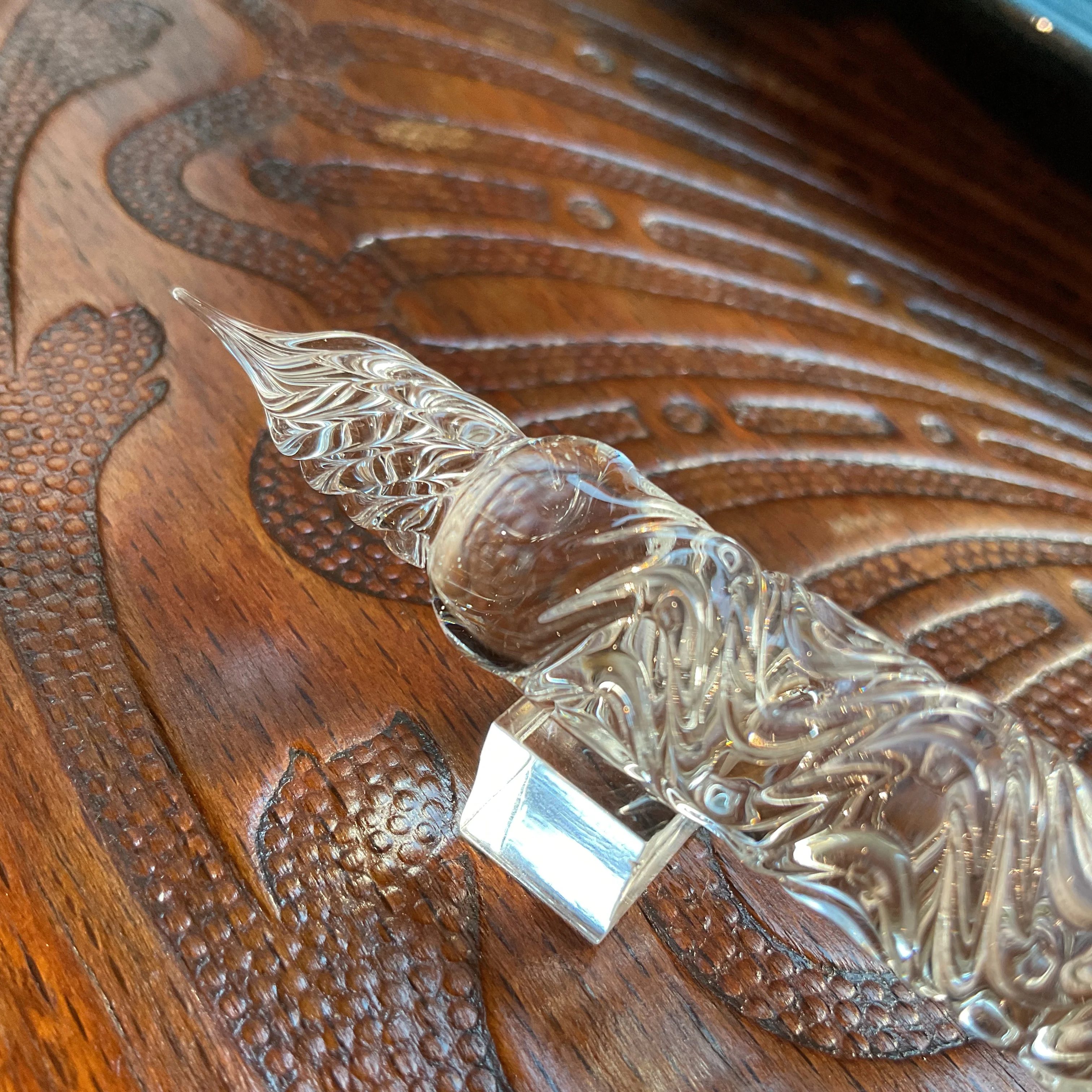 [Synchronicity Glass Art] Glass Pen "Swell dual-sided" - Image 5