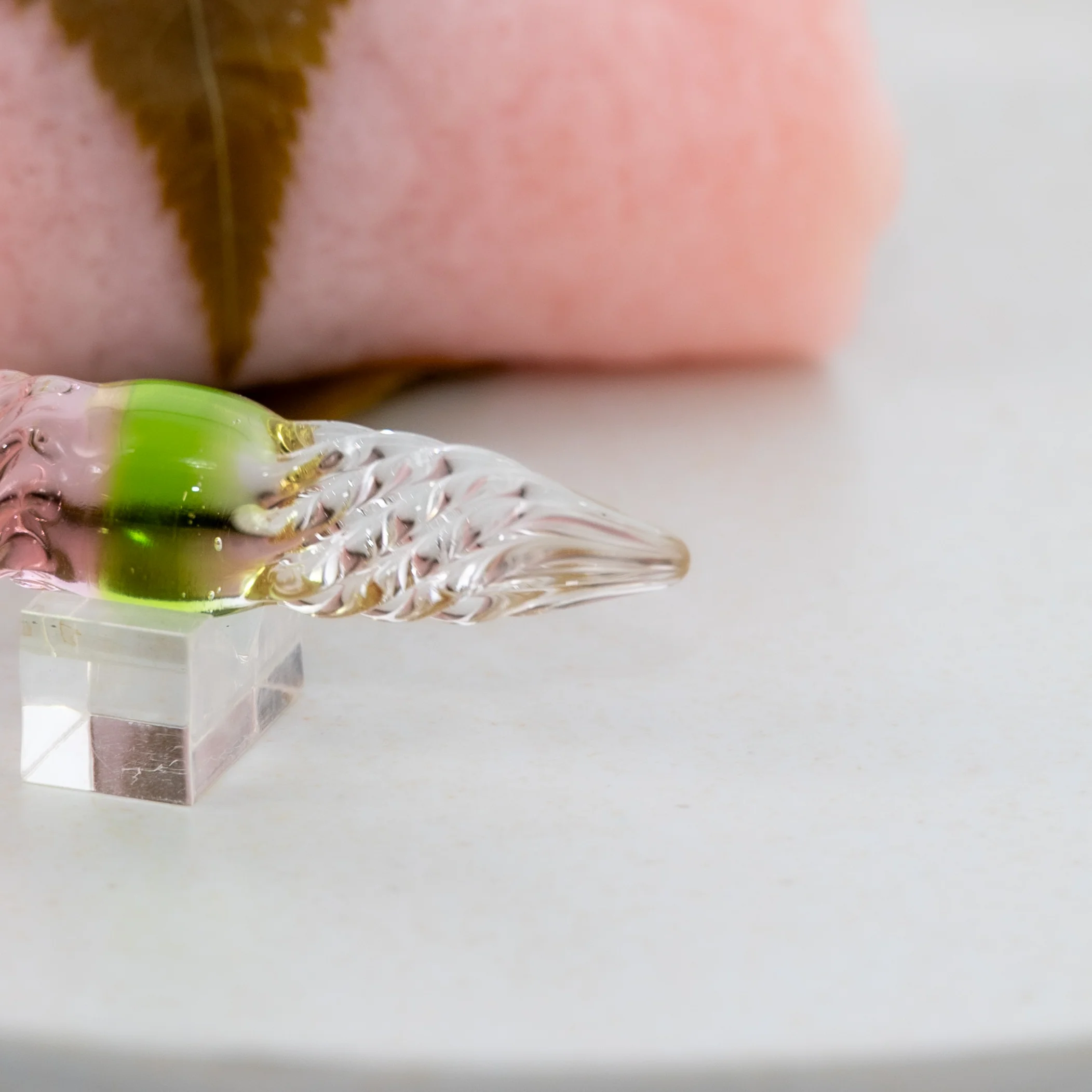 Synchronicity Glass Art × BUNGUBOX Glass Pen "Sakura Mochi" - Image 3