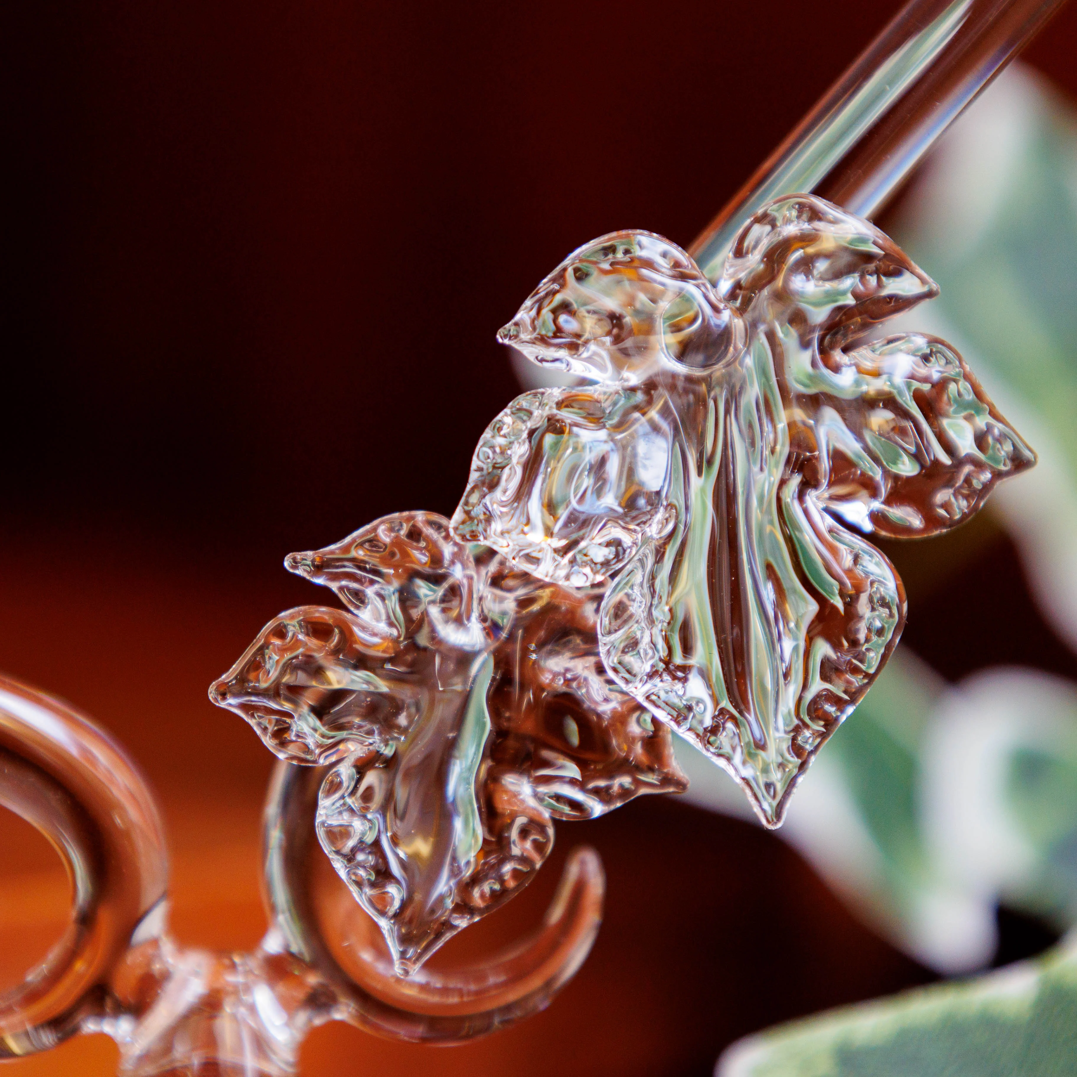 Ivy Leaf Pen Stand for Fountain Pen, BUNGUBOX x Glass Studio Adhoc - Image 14