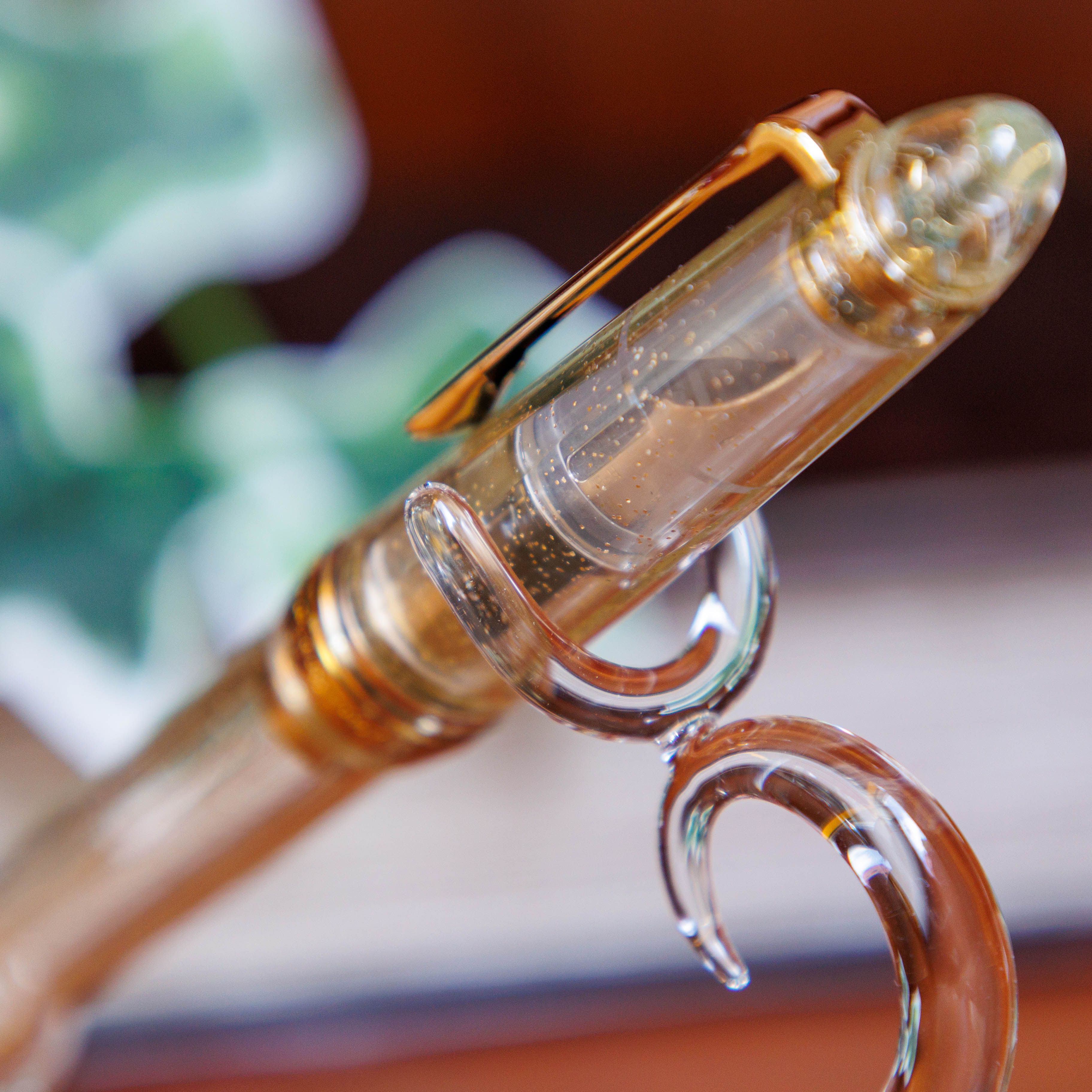 Ivy Leaf Pen Stand for Fountain Pen, BUNGUBOX x Glass Studio Adhoc - Image 8