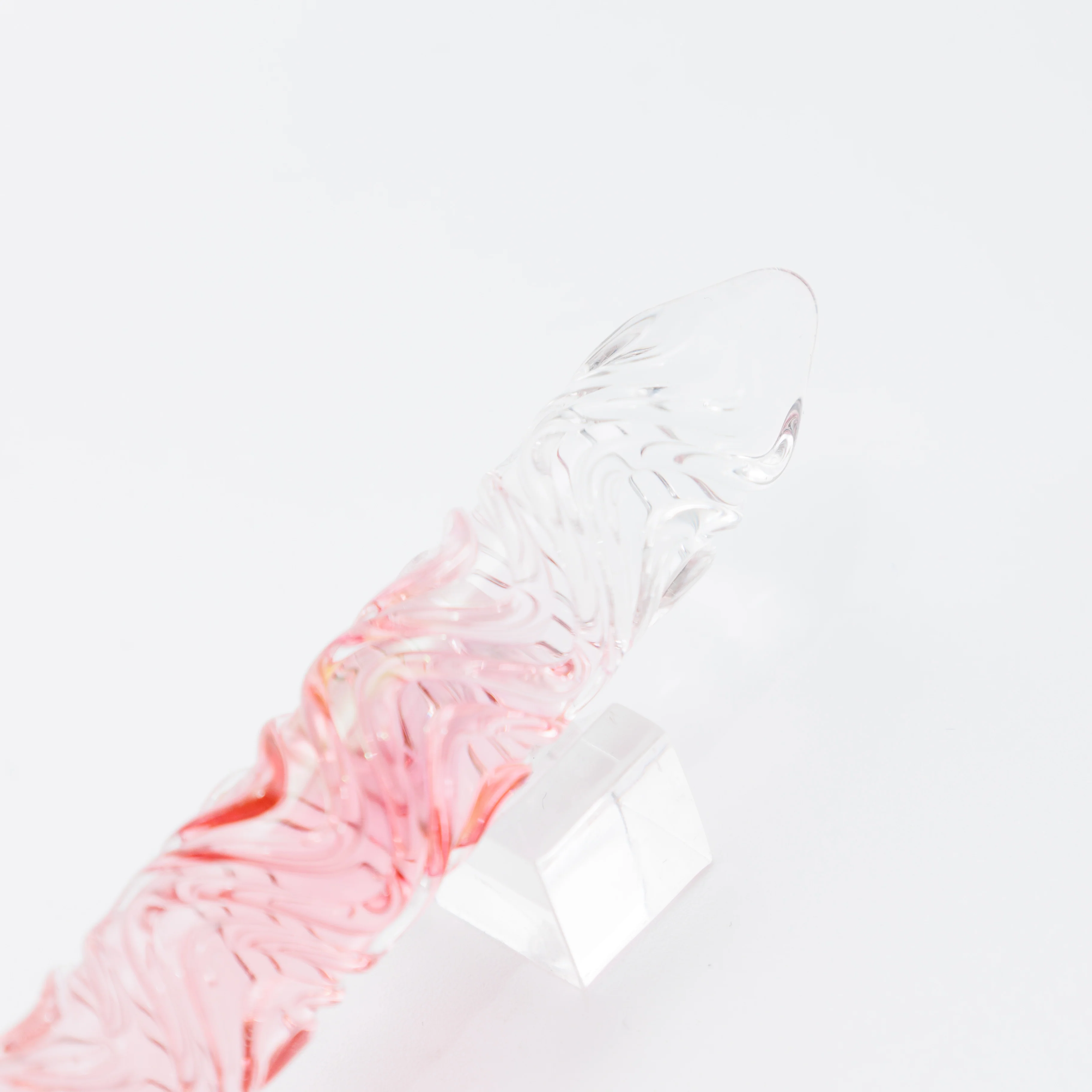 Lingering Cherry Blossoms swell glass pen, BUNGUBOX x Synchronicity Glass Art - Image 6