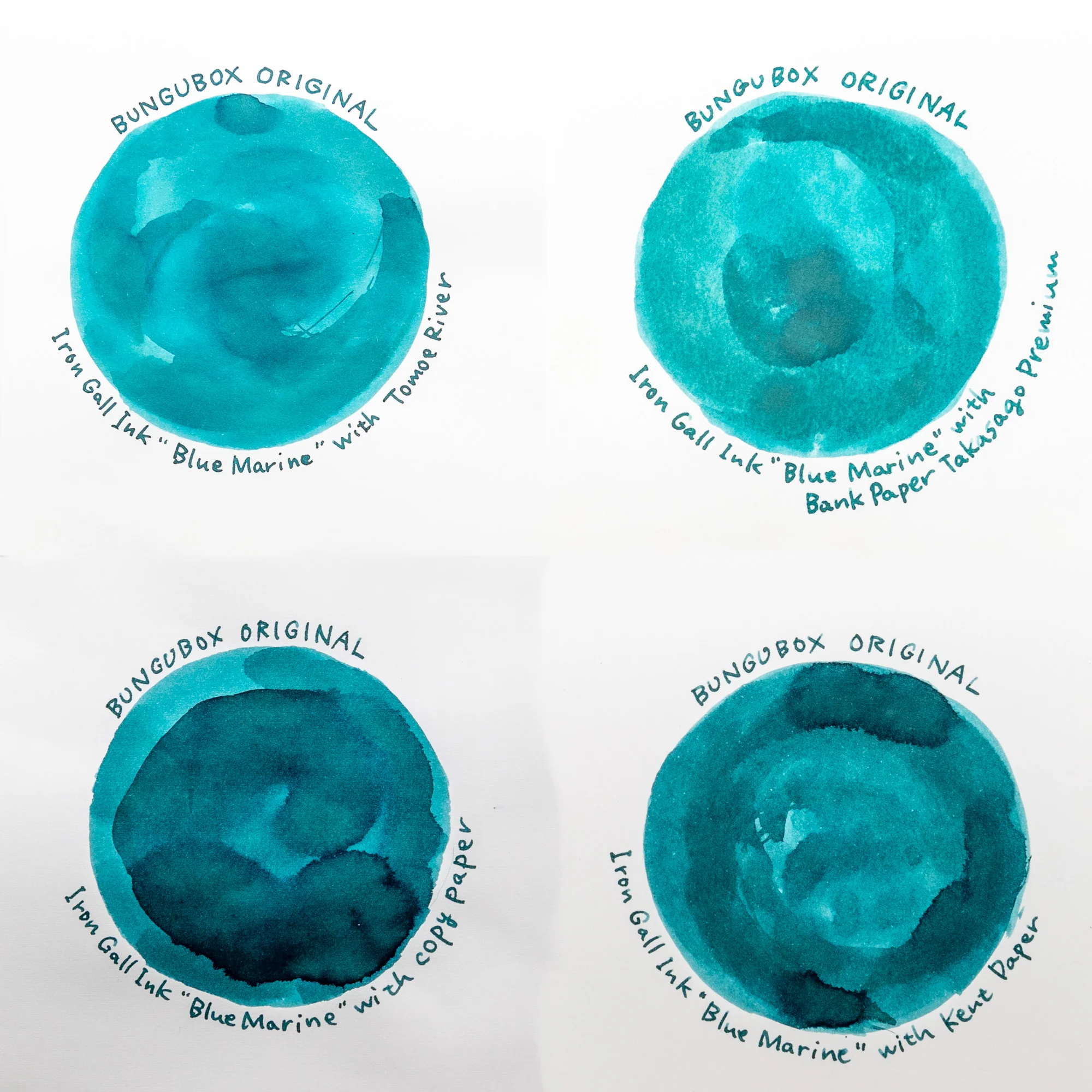 Blue Marine Iron Gall Ink - Image 3