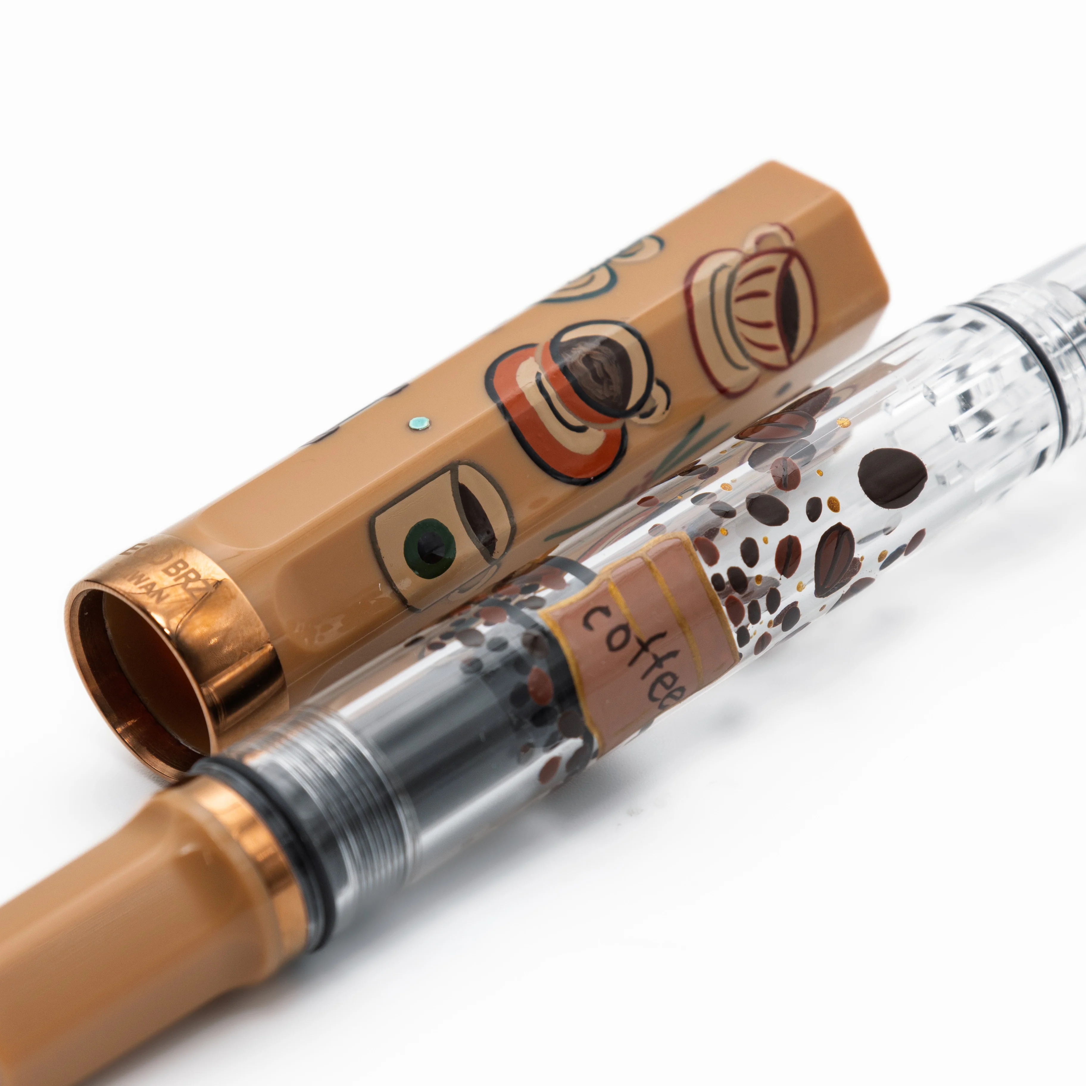 Quartier latin Latte Wajima Makie fountain pen, TWSBI ECO - Image 7