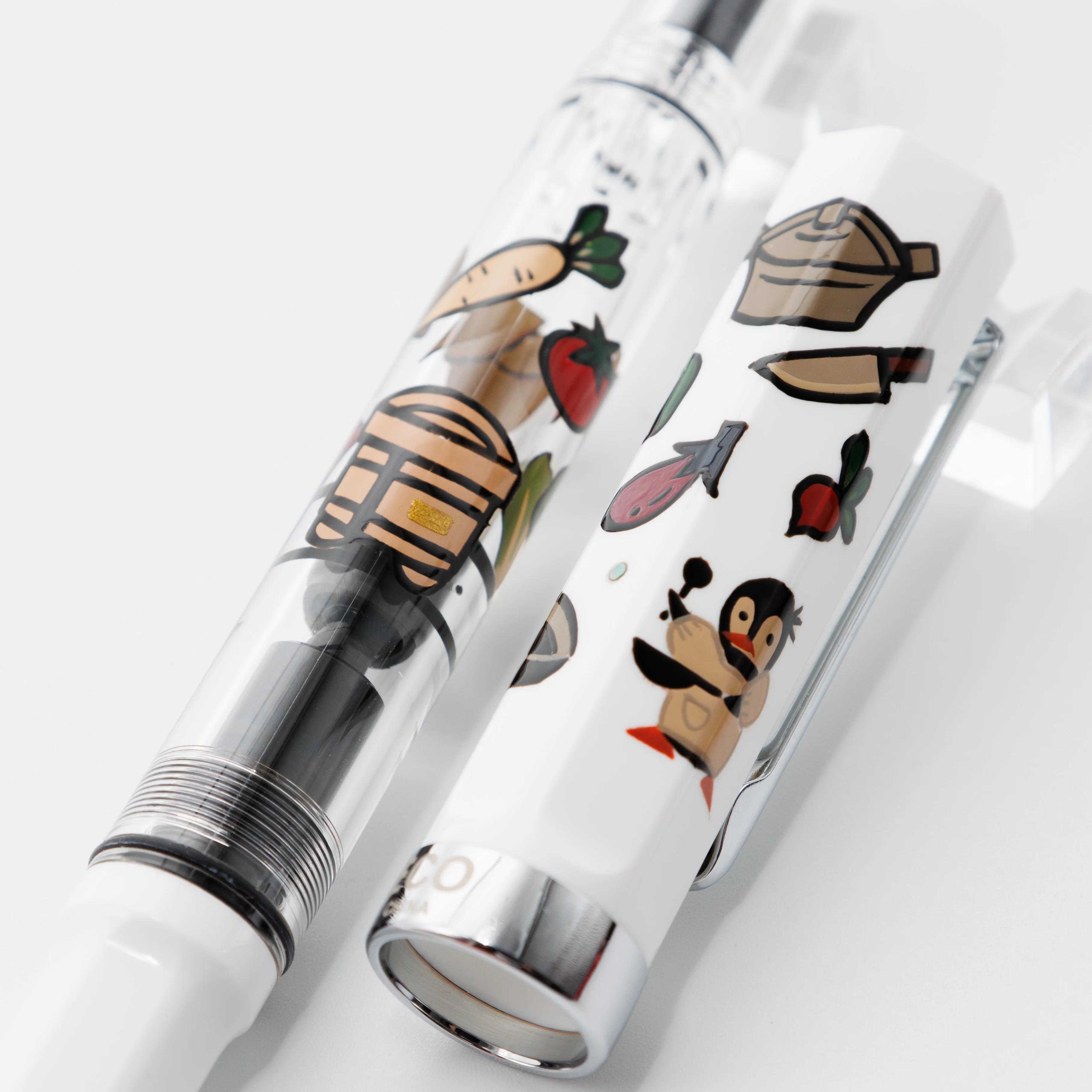 Chef Penguin's Kitchen, Wajima Makie TWSBI ECO - Image 5