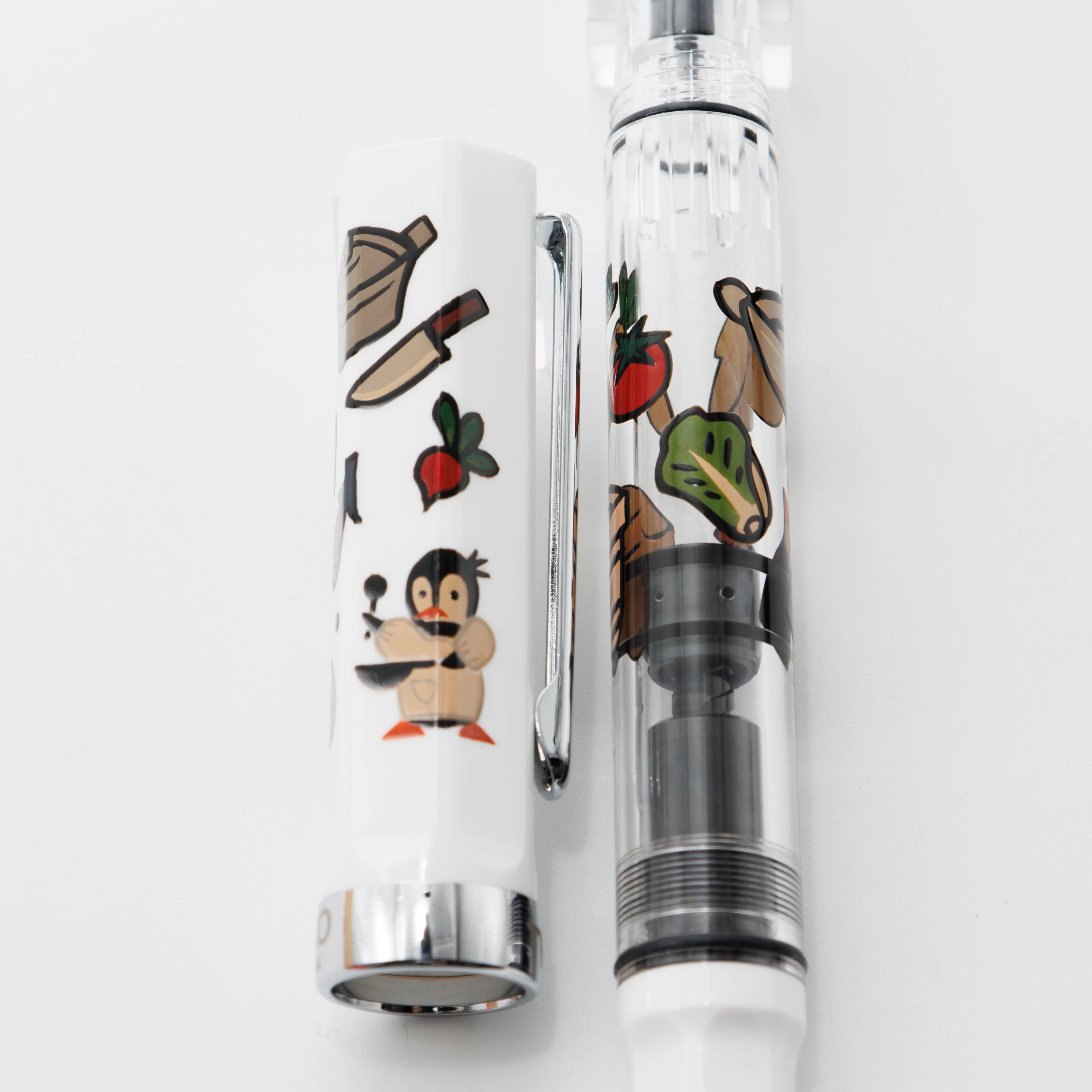 Chef Penguin's Kitchen, Wajima Makie TWSBI ECO - Image 7
