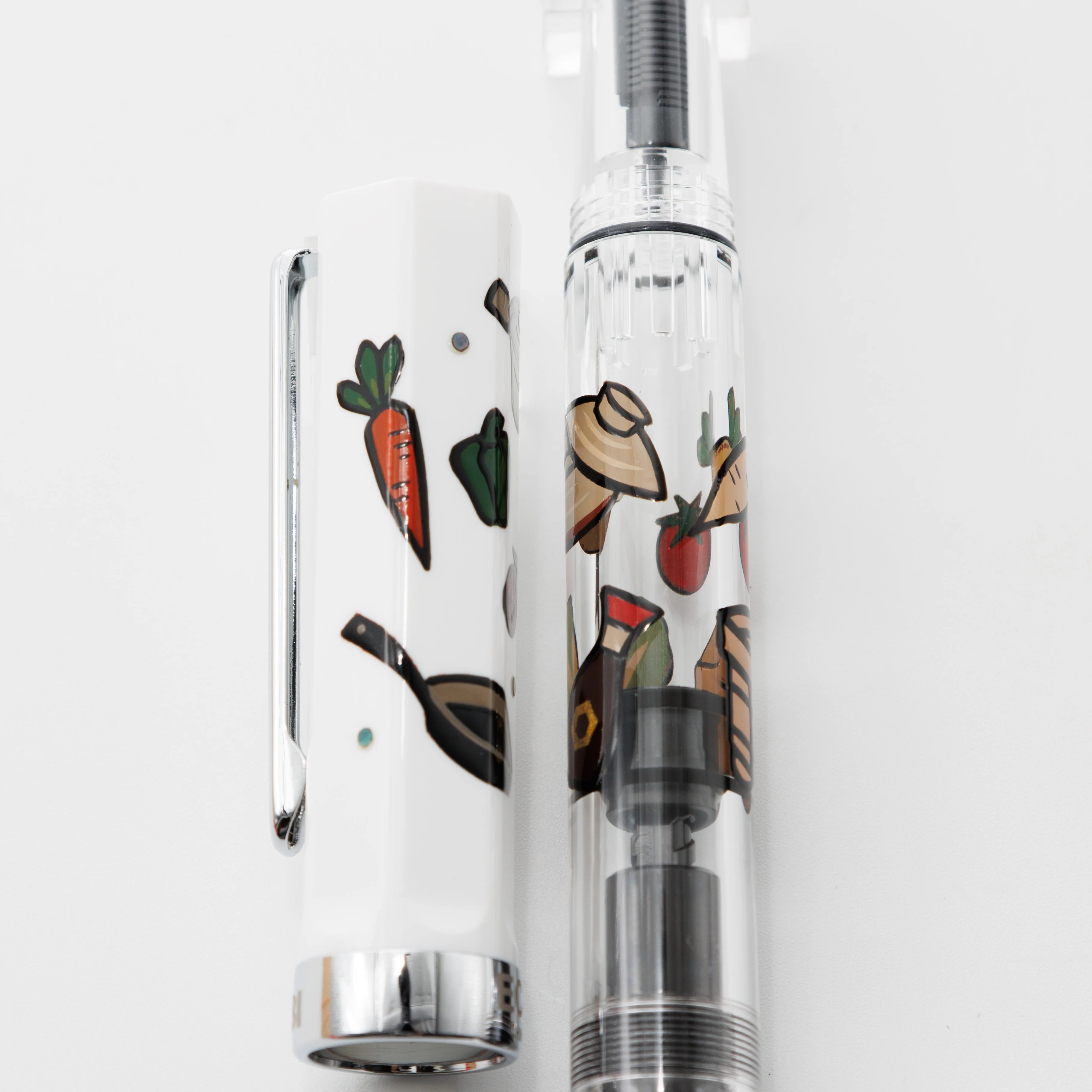 Chef Penguin's Kitchen, Wajima Makie TWSBI ECO - Image 9