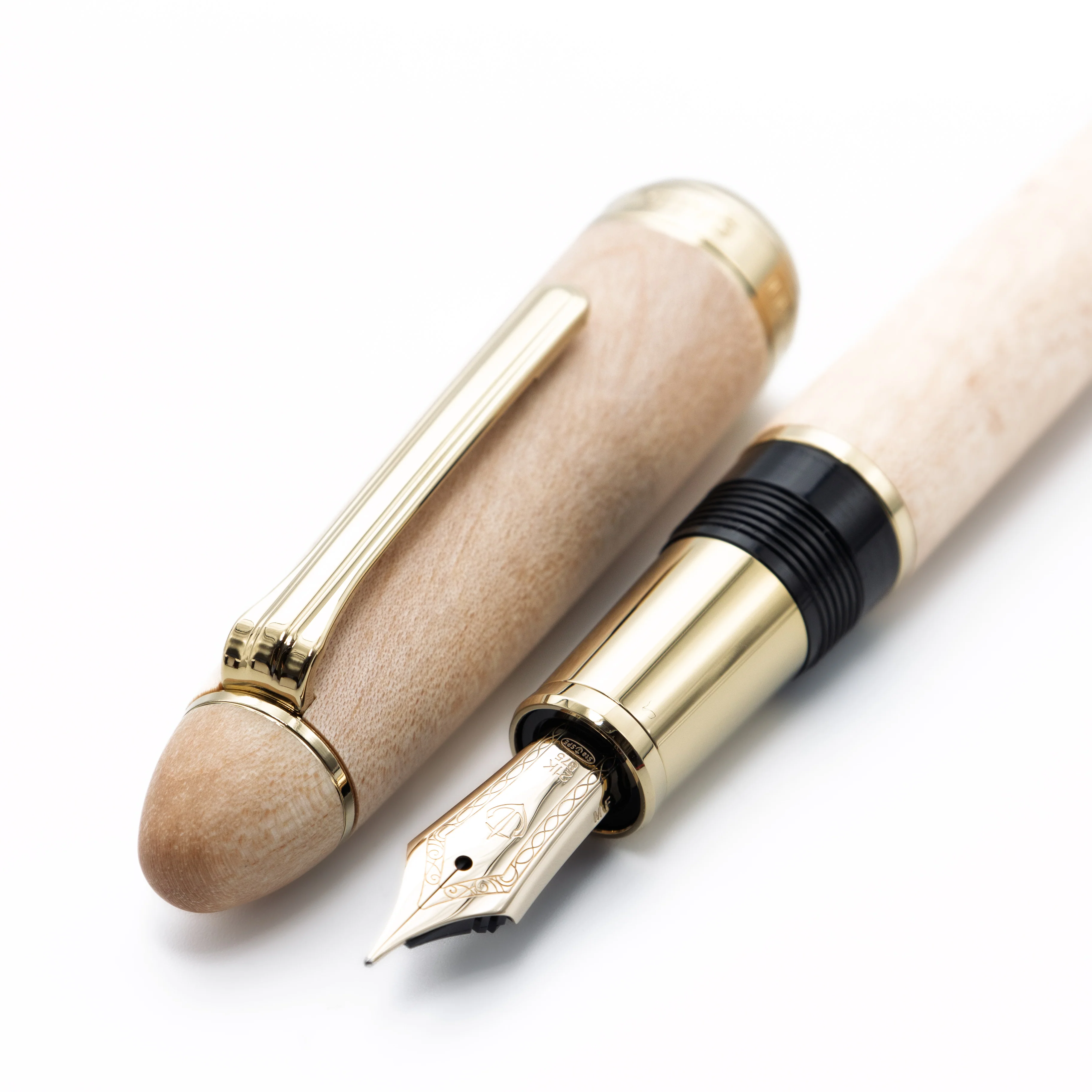 SAILOR Hard Maple Fountain Pen  Natural - Image 4