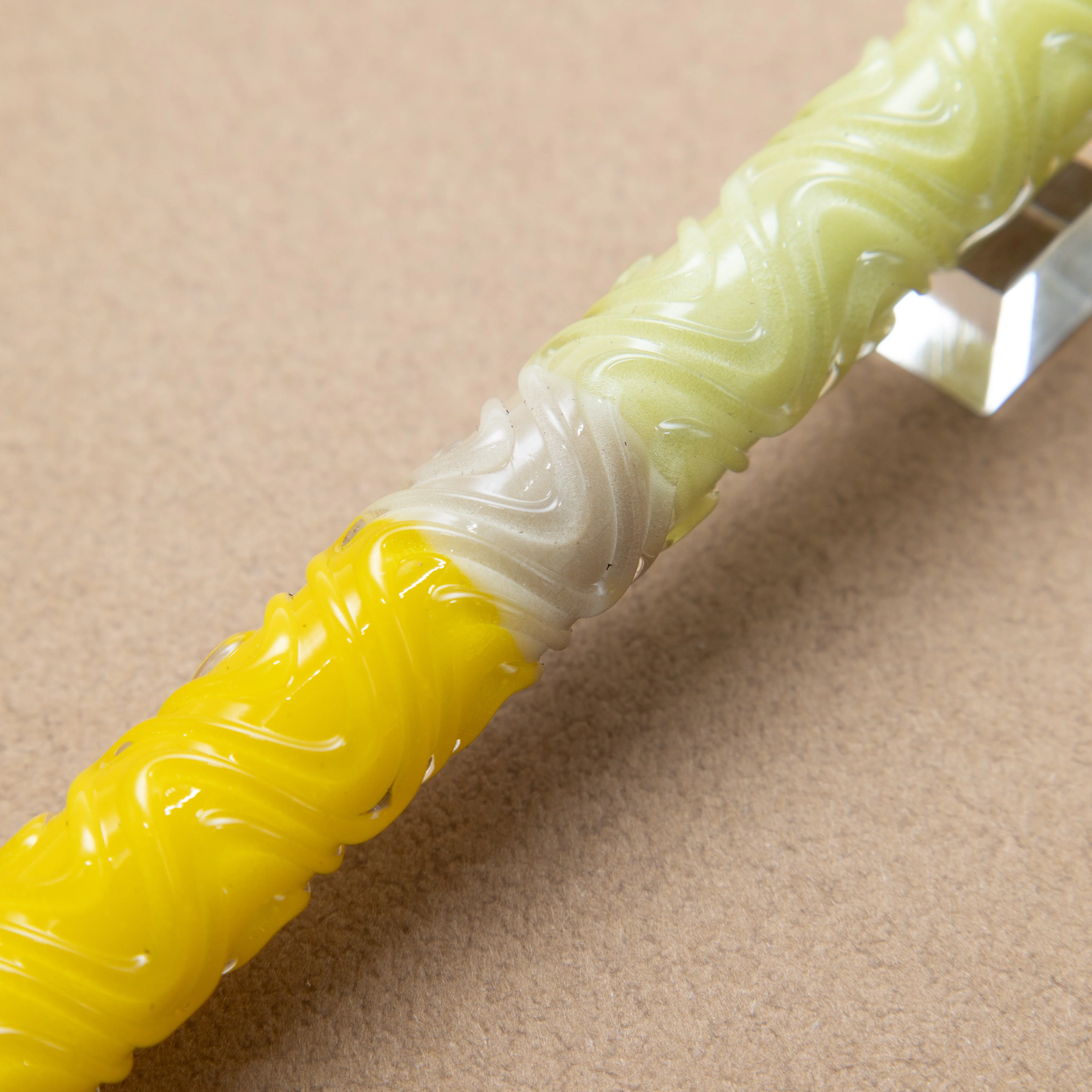 The Sunflowers of Arles Glass Pen, Double sided Oil Paint version, BUNGUBOX x Synchronicity - Image 4