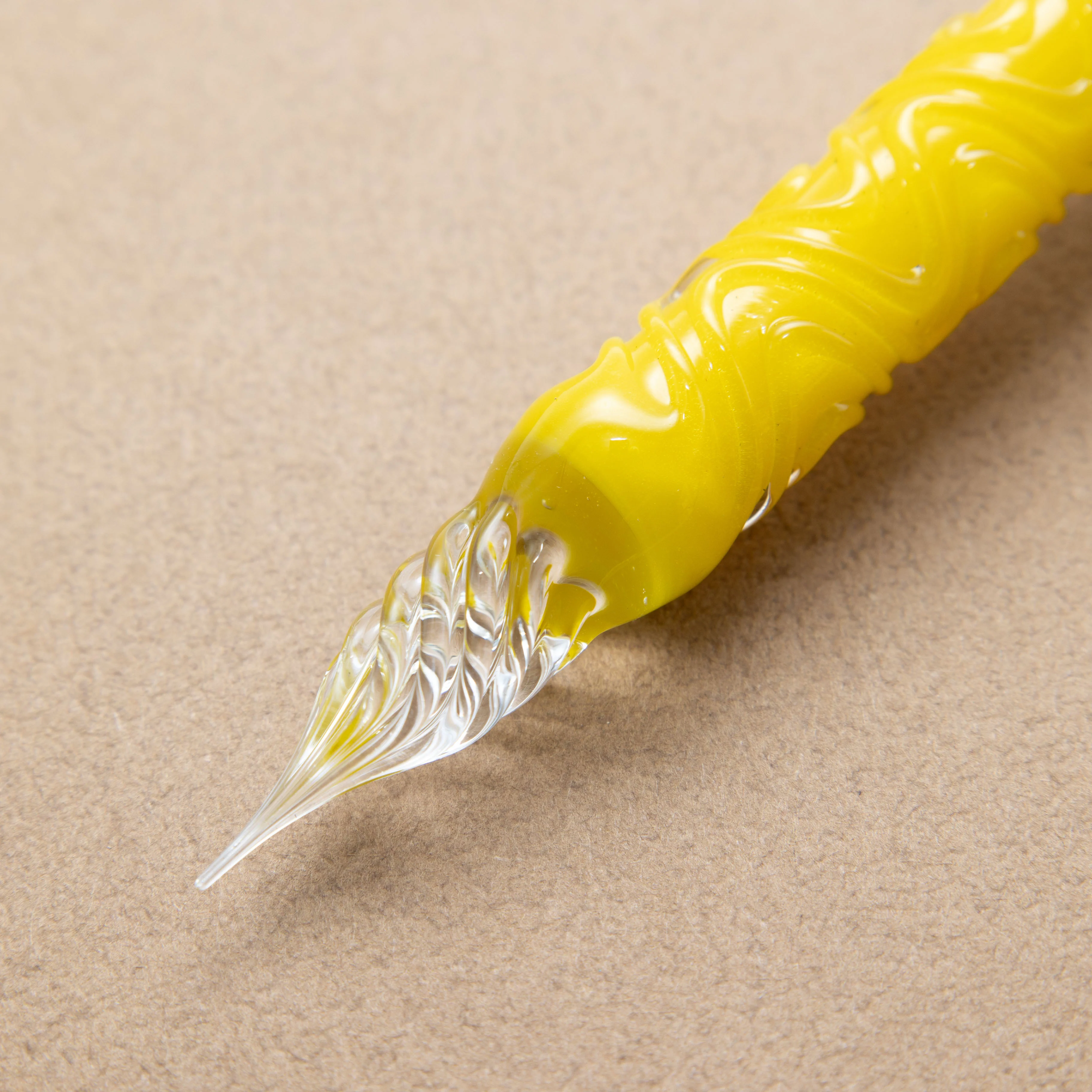 The Sunflowers of Arles Glass Pen, Double sided Oil Paint version, BUNGUBOX x Synchronicity - Image 5