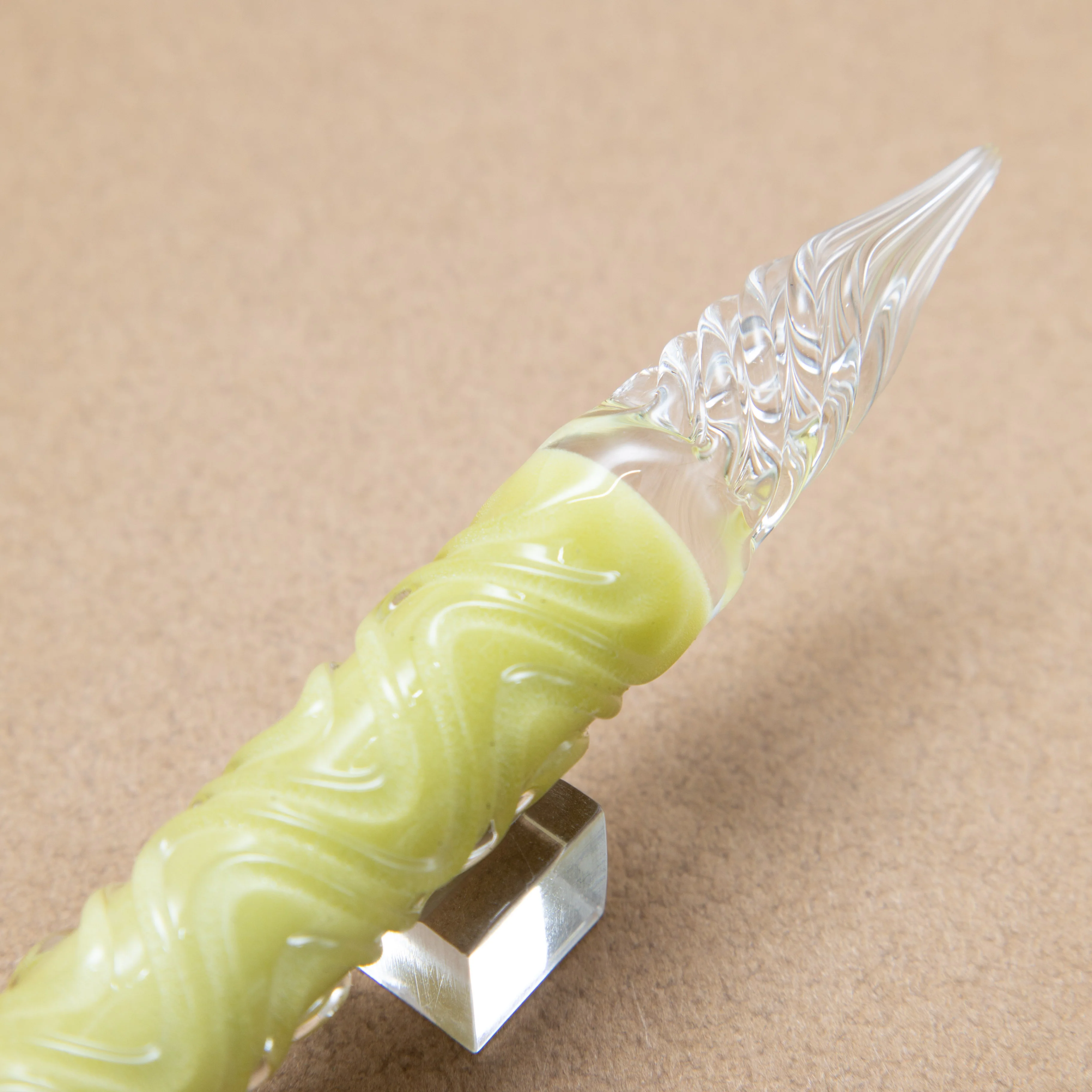 The Sunflowers of Arles Glass Pen, Double sided Oil Paint version, BUNGUBOX x Synchronicity - Image 6