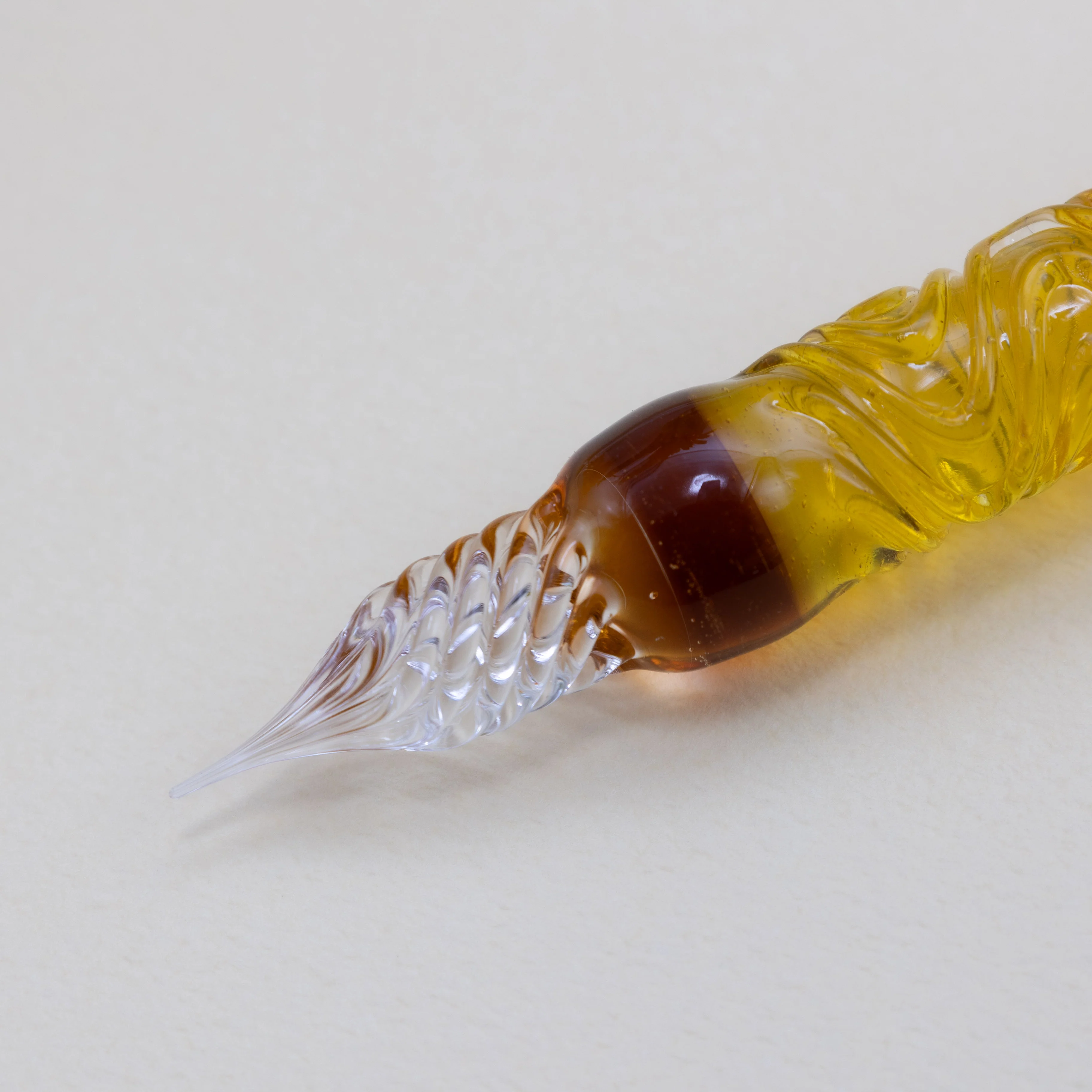 The Sunflowers of Arles Glass Pen, Watercolor version, BUNGUBOX x Synchronicity Glass Art - Image 6
