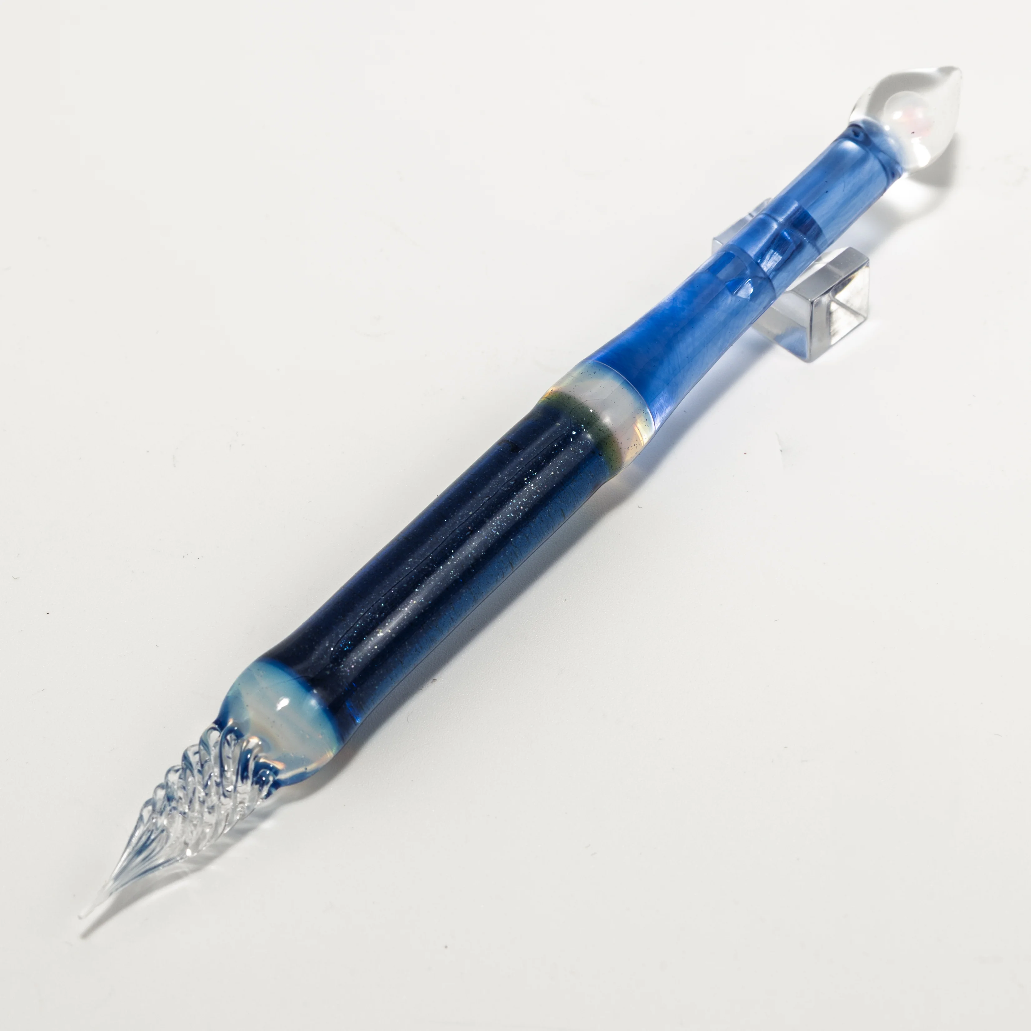 Blue Bird glass pen BUNGUBOX x Synchronicity Glass Art - Image 4