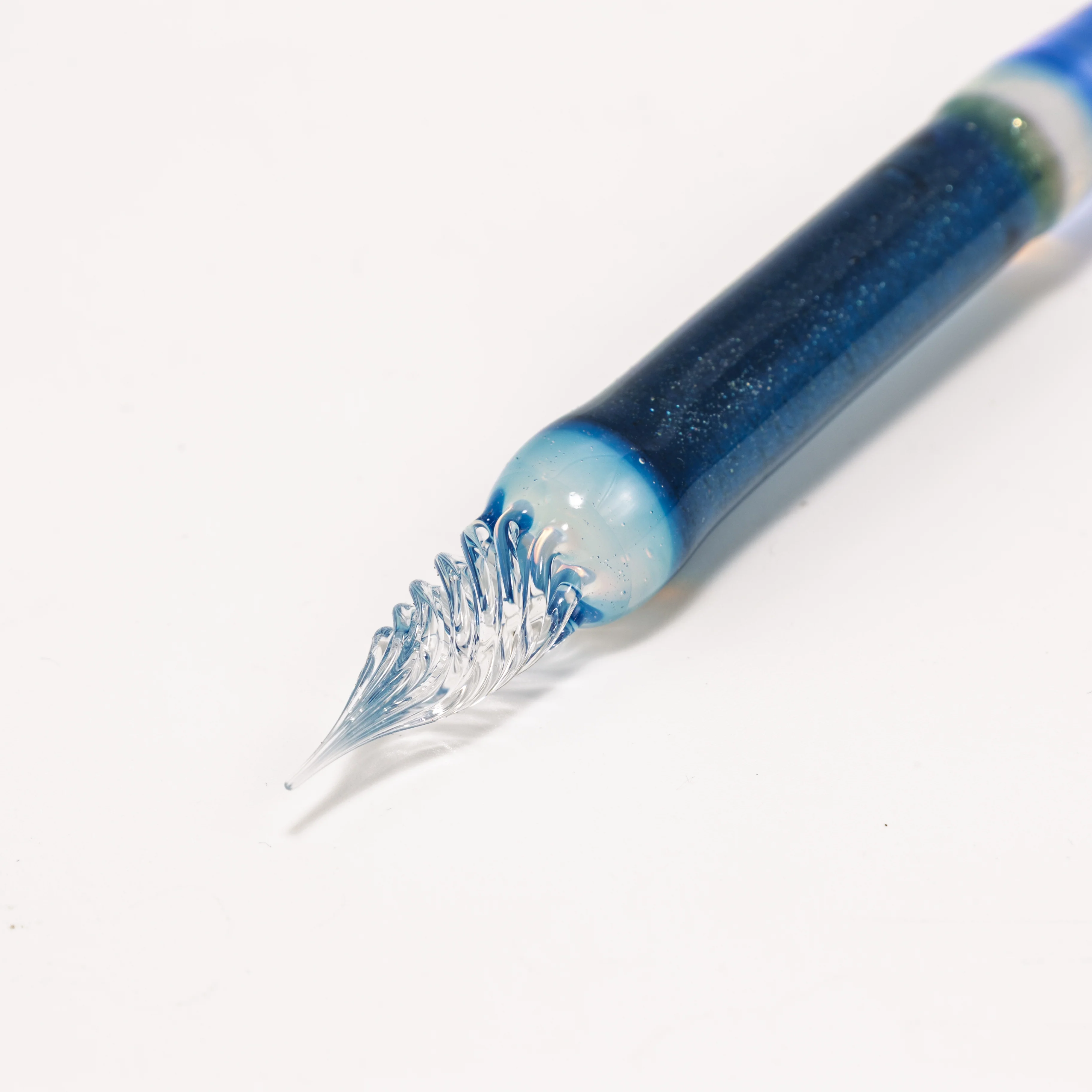 Blue Bird glass pen BUNGUBOX x Synchronicity Glass Art - Image 5