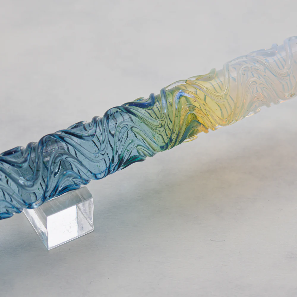FUJIYAMA BLUE Swell, BUNGUBOX x Synchronicity Glass Art - Image 4