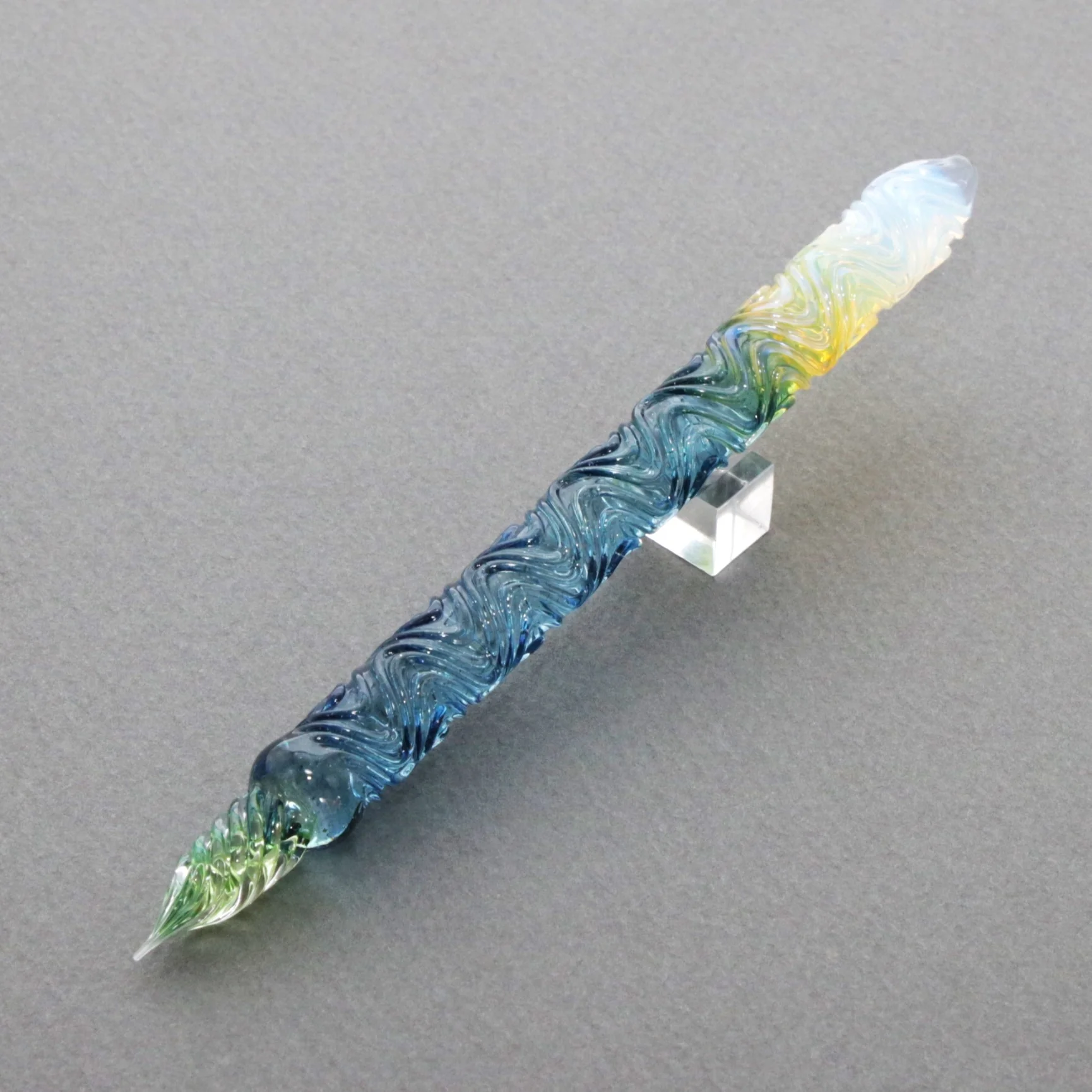 FUJIYAMA BLUE Swell, BUNGUBOX x Synchronicity Glass Art - Image 6