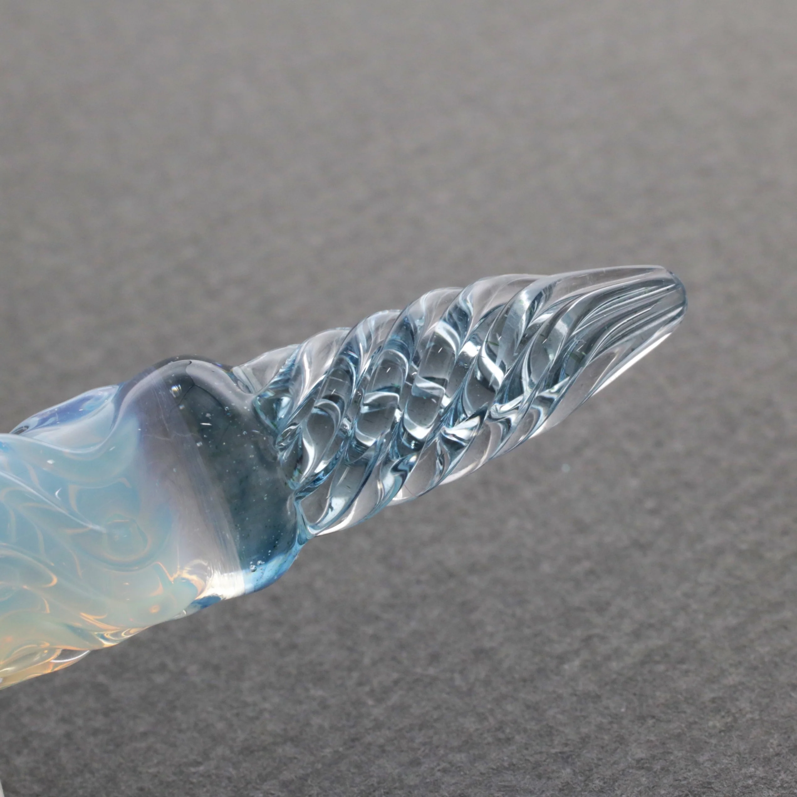FUJIYAMA BLUE Swell Dual-sided Glass Pen, BUNGUBOX x Synchronicity Glass Art - Image 6