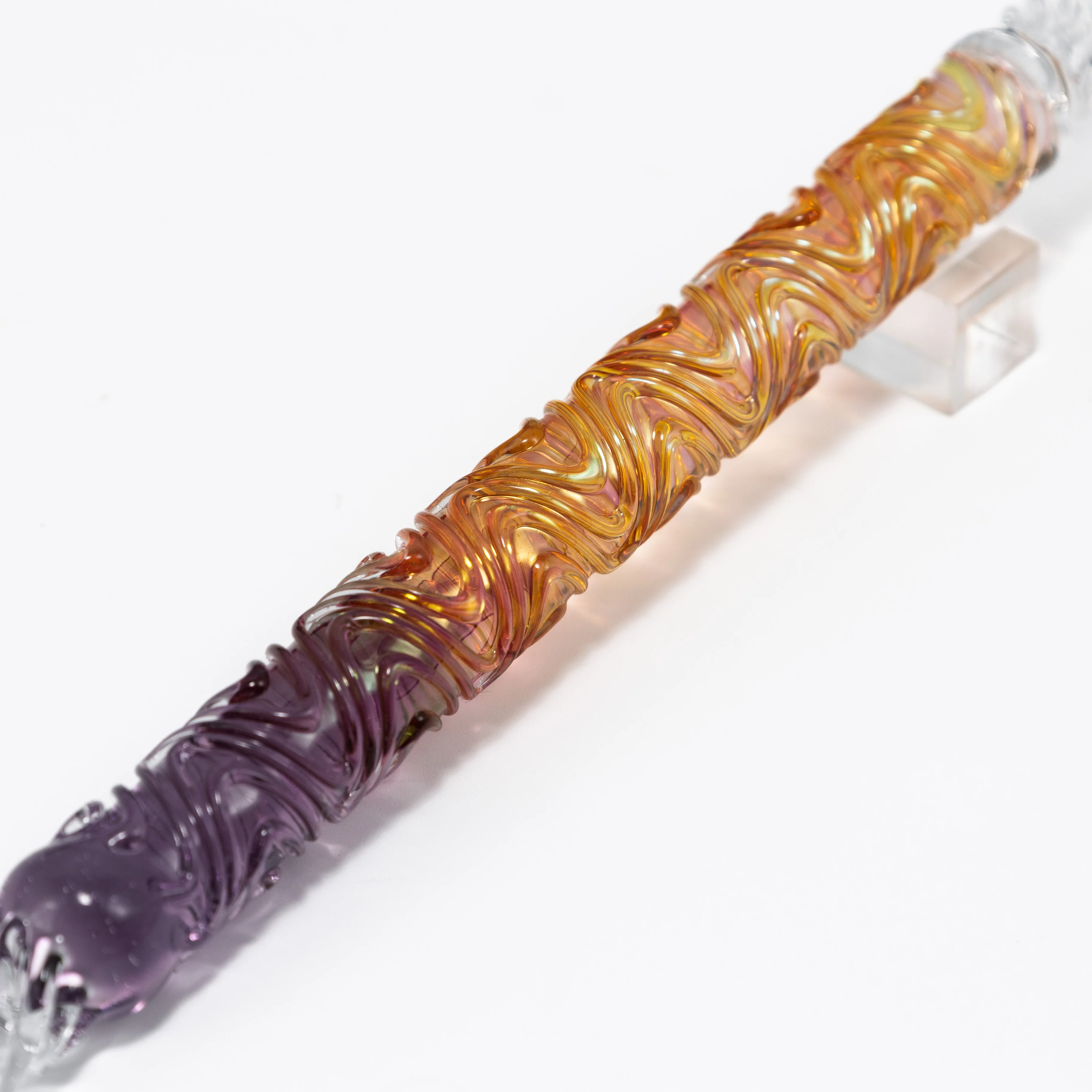 BUNGUBOX x Synchronicity Glass Art Swell Dual-sided Glass Pen "Sweet Potato"  - Image 6