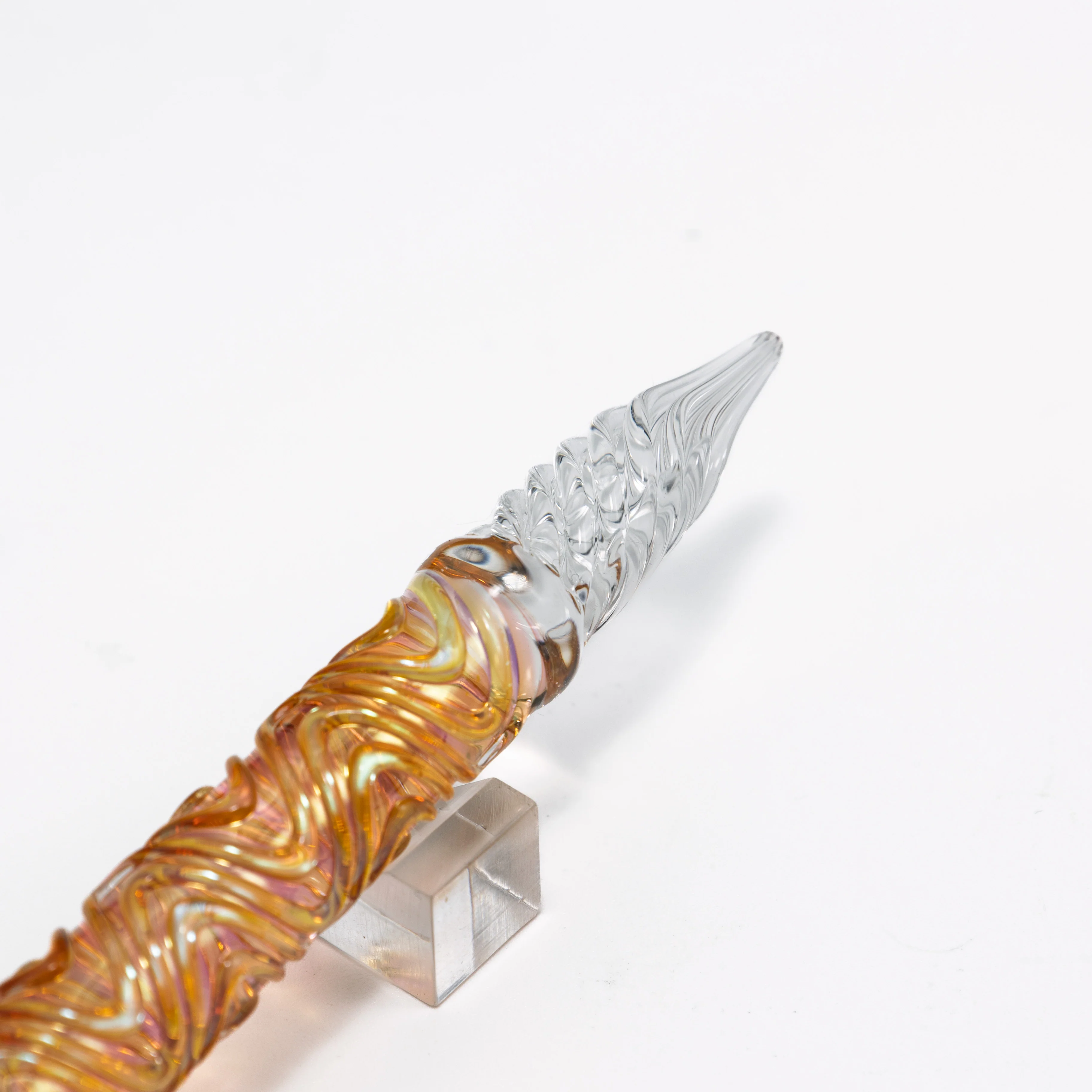 BUNGUBOX x Synchronicity Glass Art Swell Dual-sided Glass Pen "Sweet Potato"  - Image 7