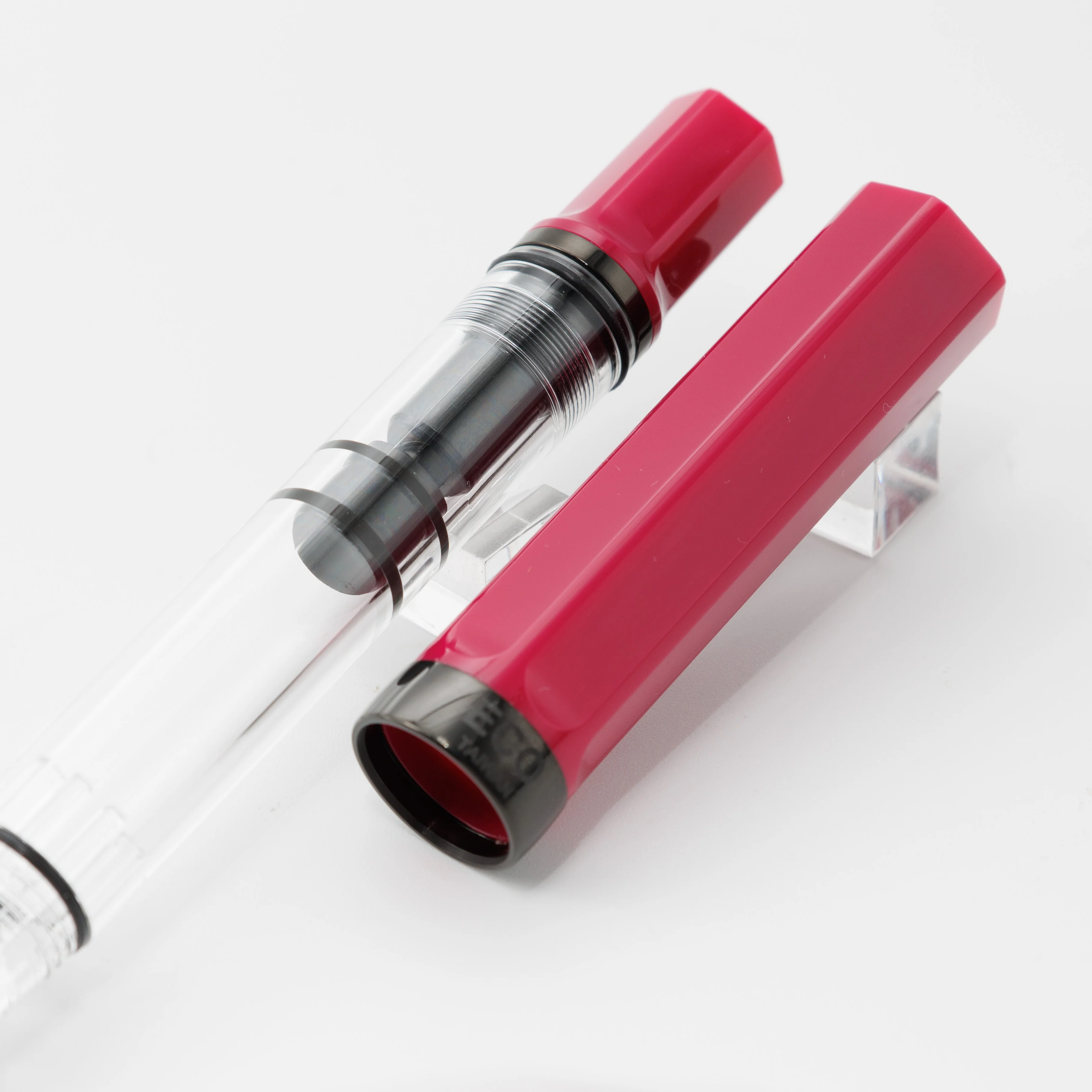TWSBI ECO Plum with Onyx Fountain Pen - Image 5